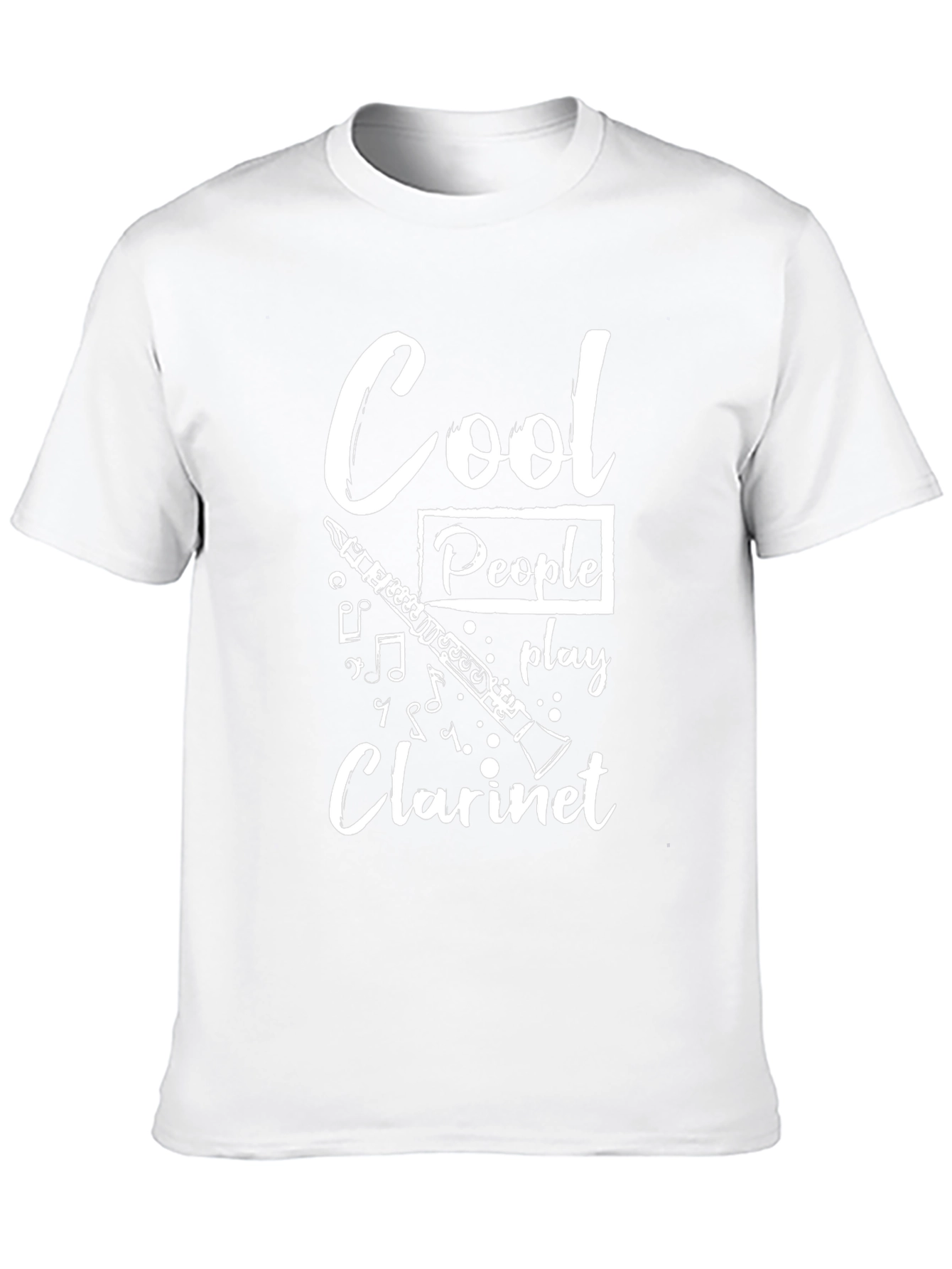Cool People Play Clarinet T-Shirt - Music Lover Gift