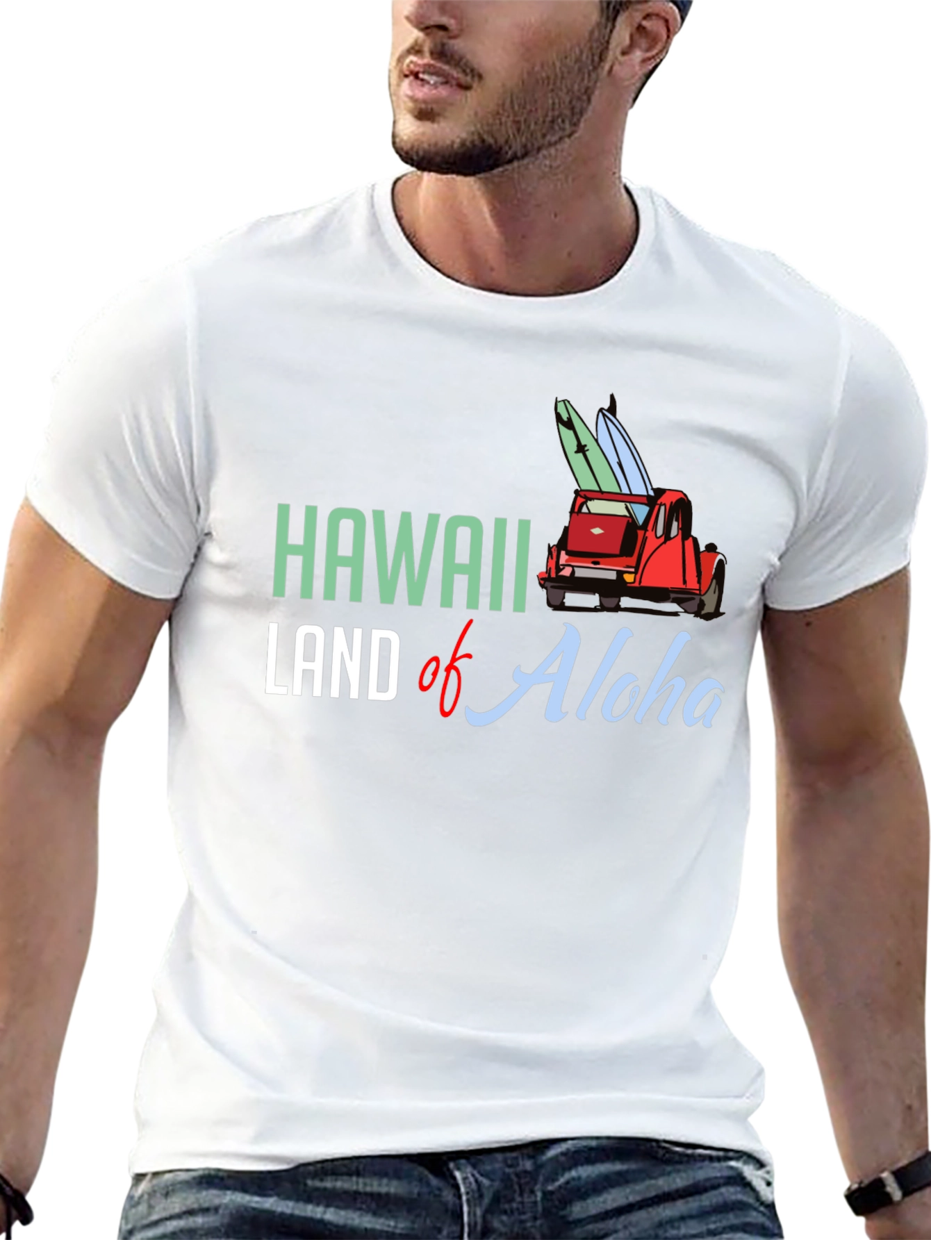 Hawaii Land of Aloha Graphic Tee