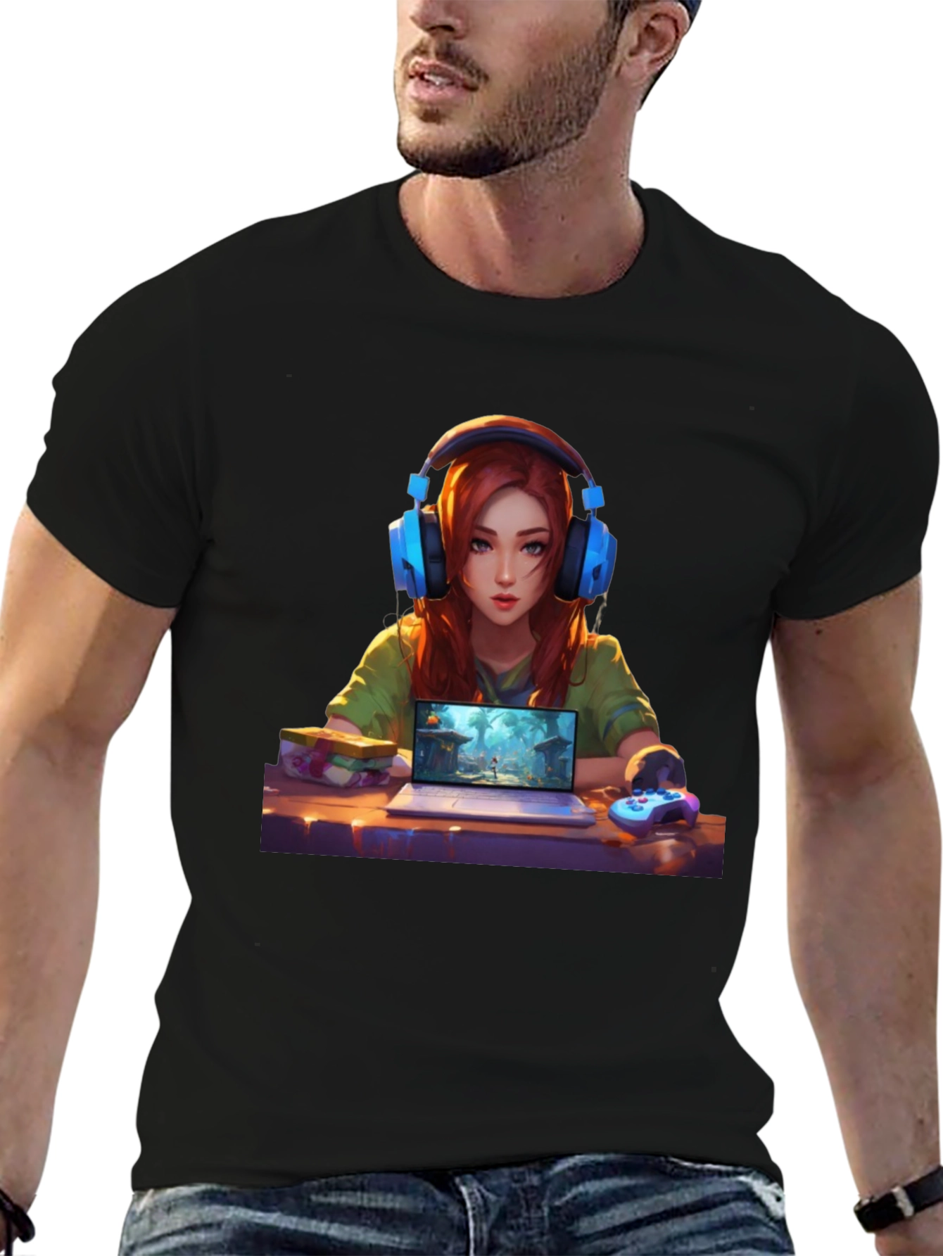 Gamer Girl T-Shirt - Cool Graphic Tee