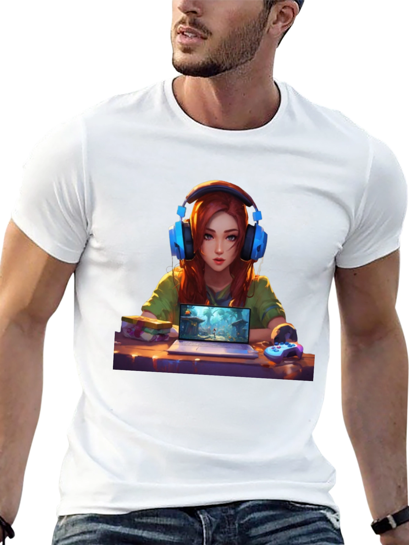Gamer Girl T-Shirt - Cool Graphic Tee