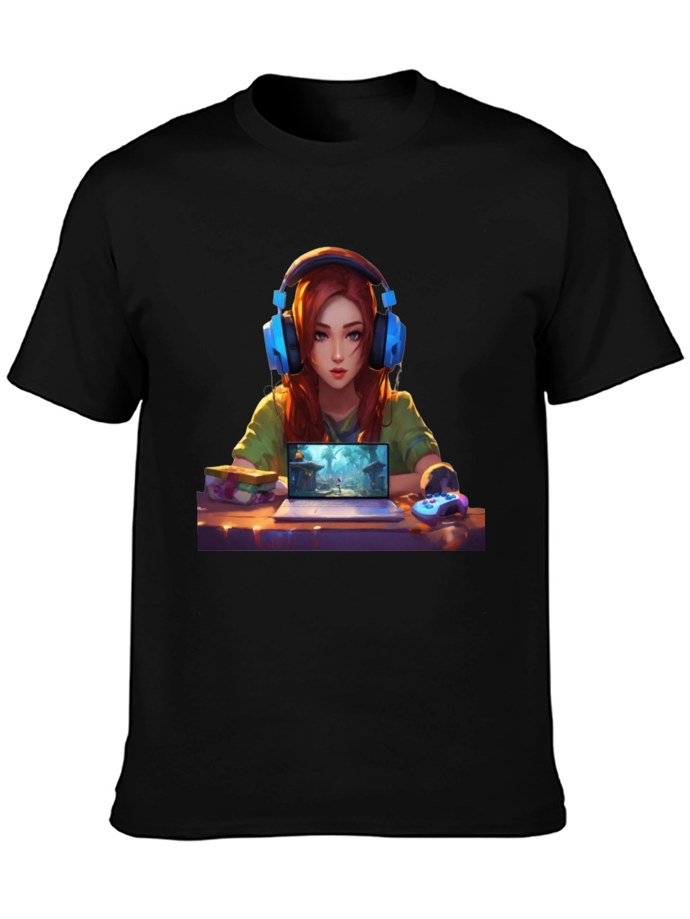 Gamer Girl T-Shirt - Cool Graphic Tee