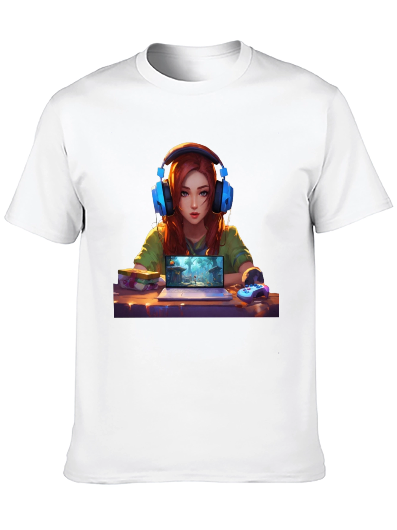 Gamer Girl T-Shirt - Cool Graphic Tee