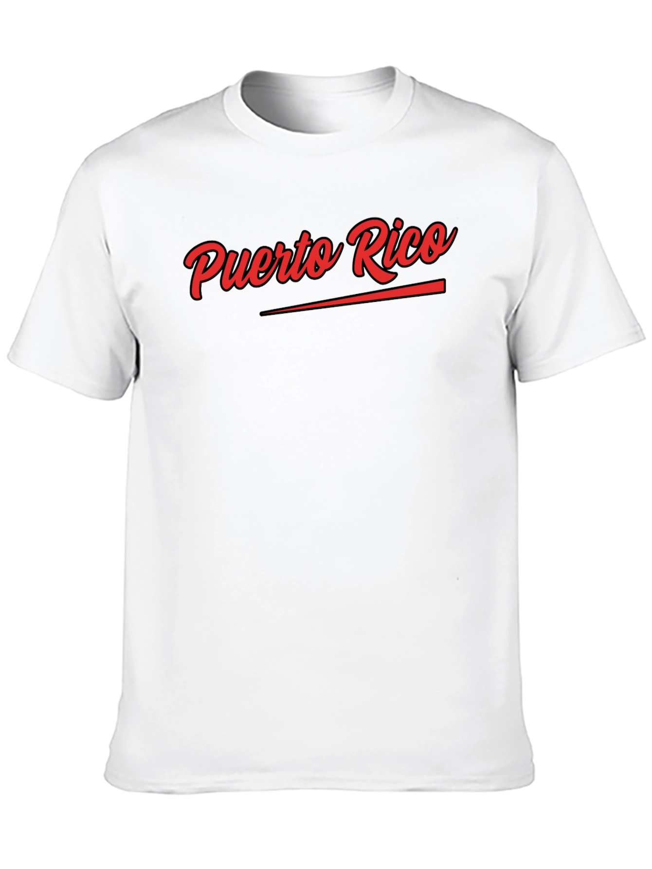 Puerto Rico Black Graphic Tee