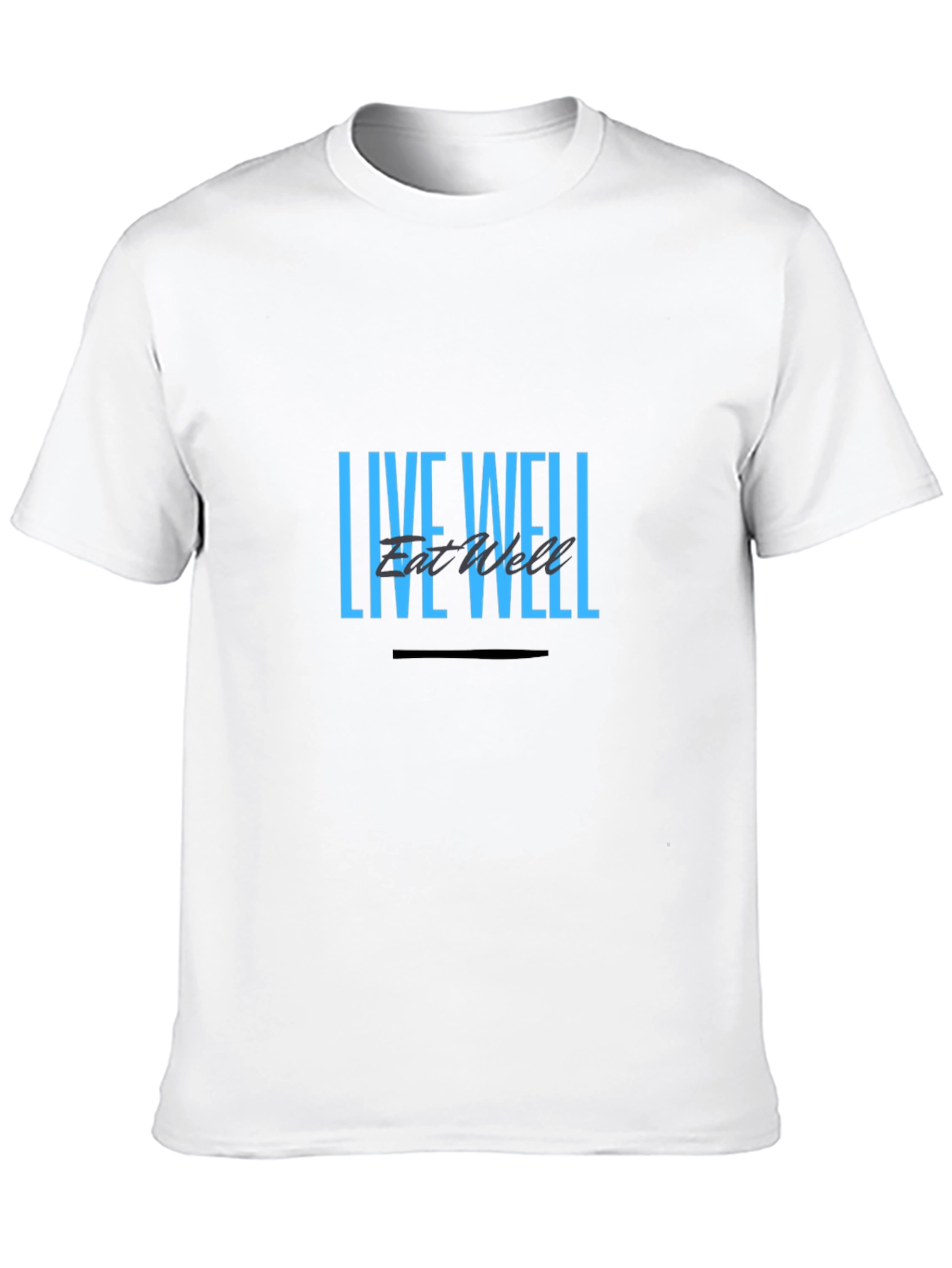 Live Well Graphic Tee - Stylish Comfort