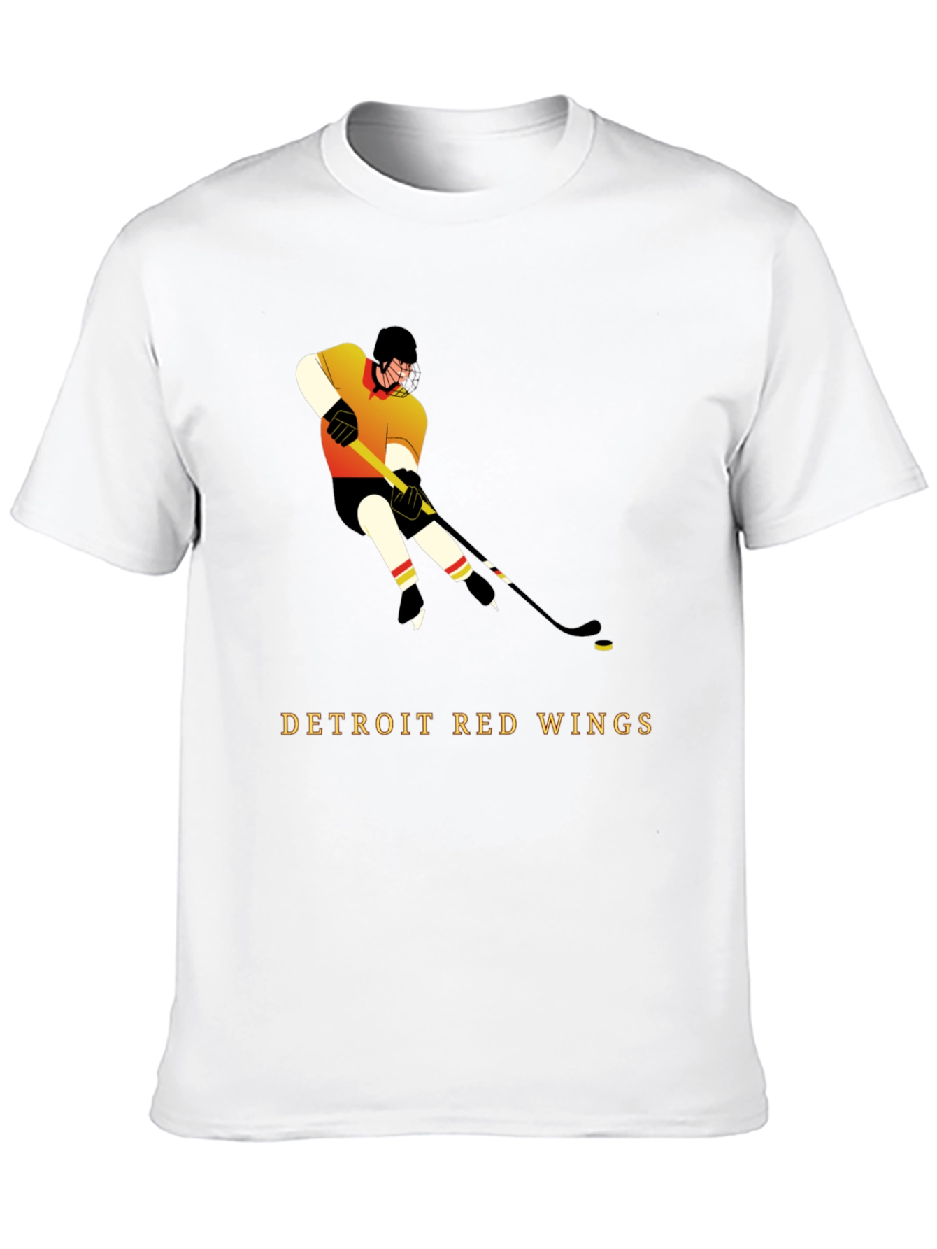 Detroit Red Wings Hockey Graphic T-Shirt
