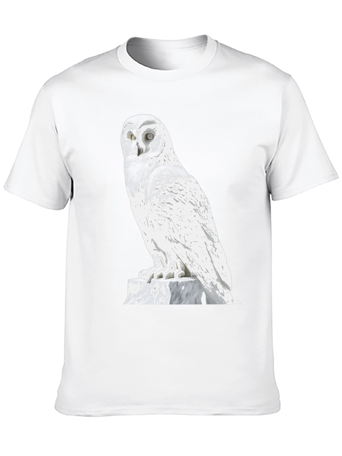 Owl Graphic Tee - Cool Black T-Shirt