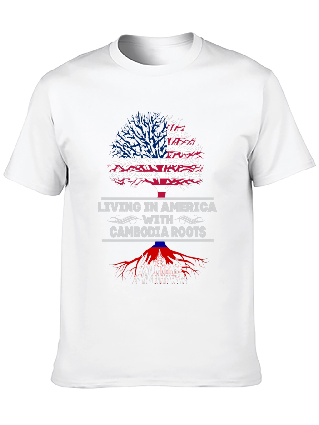 America Cambodia Roots T-Shirt
