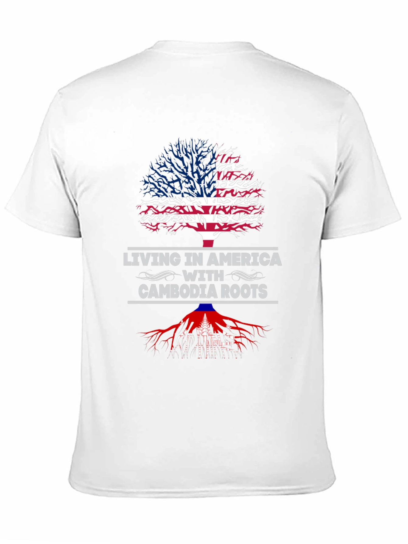 America Cambodia Roots T-Shirt
