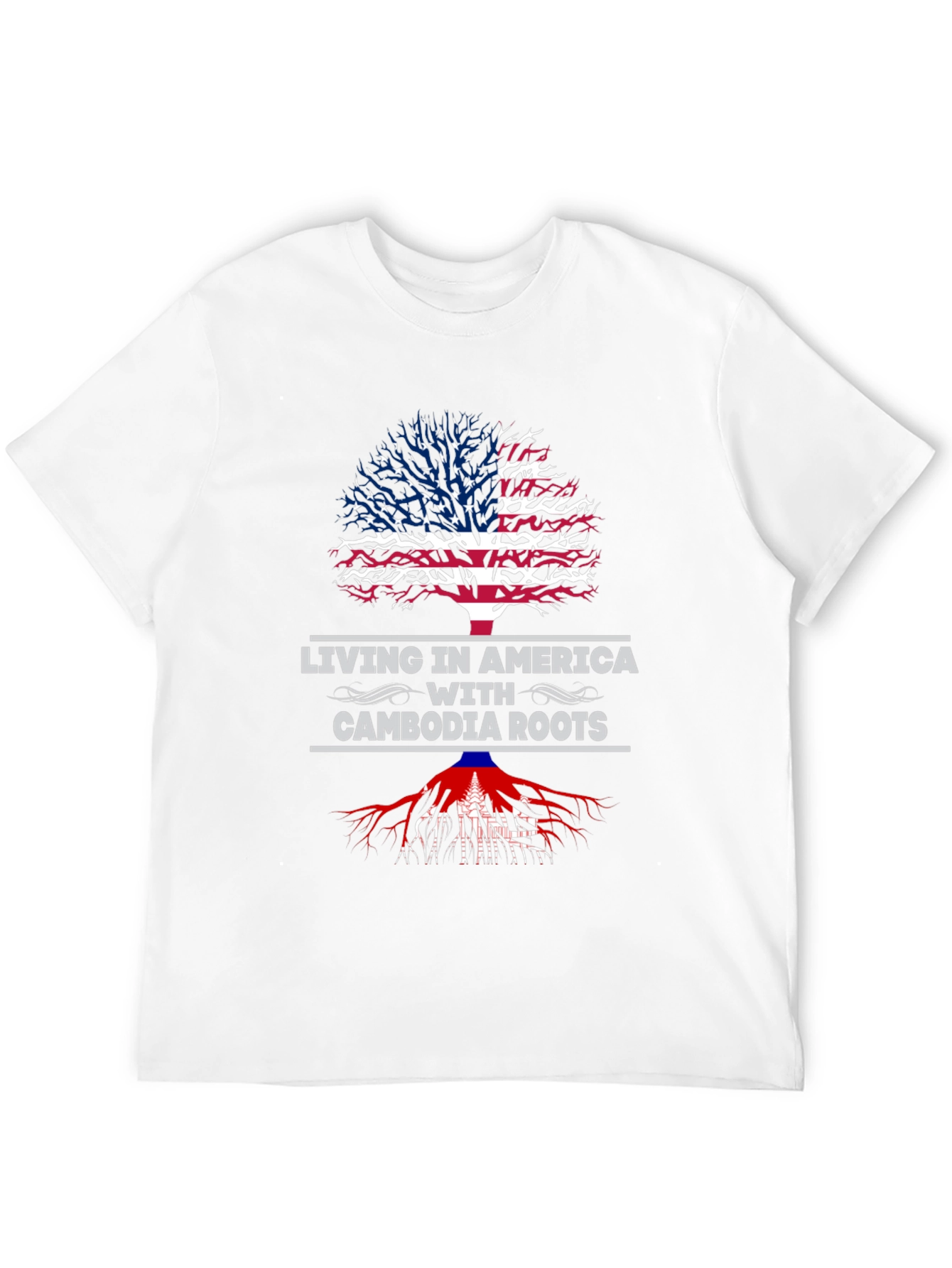 America Cambodia Roots T-Shirt