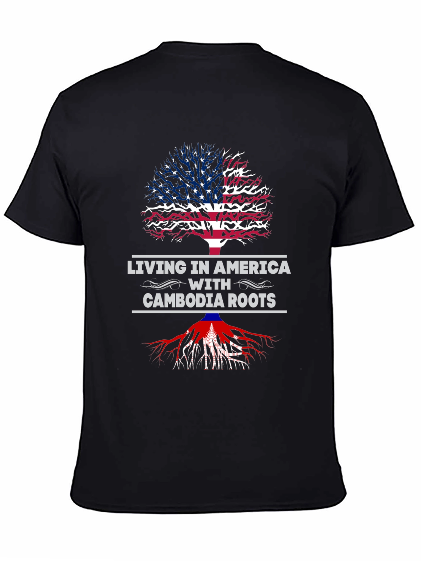 America Cambodia Roots T-Shirt