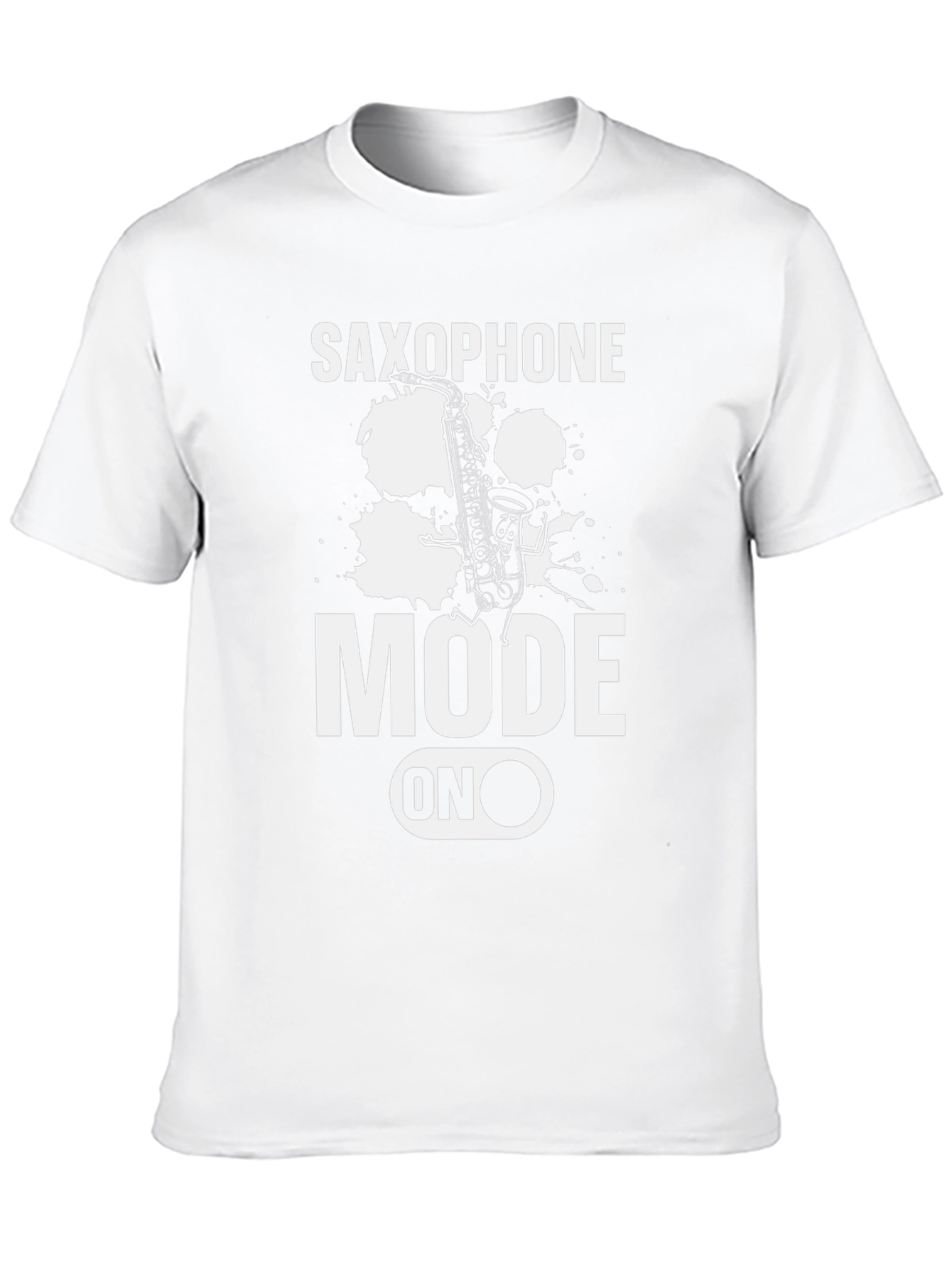 Saxophone Mode On Graphic T-Shirt
