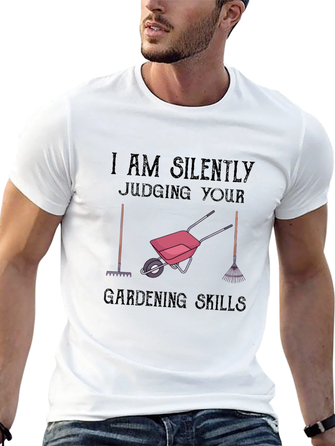Gardening Skills T-Shirt: Silently Judging You