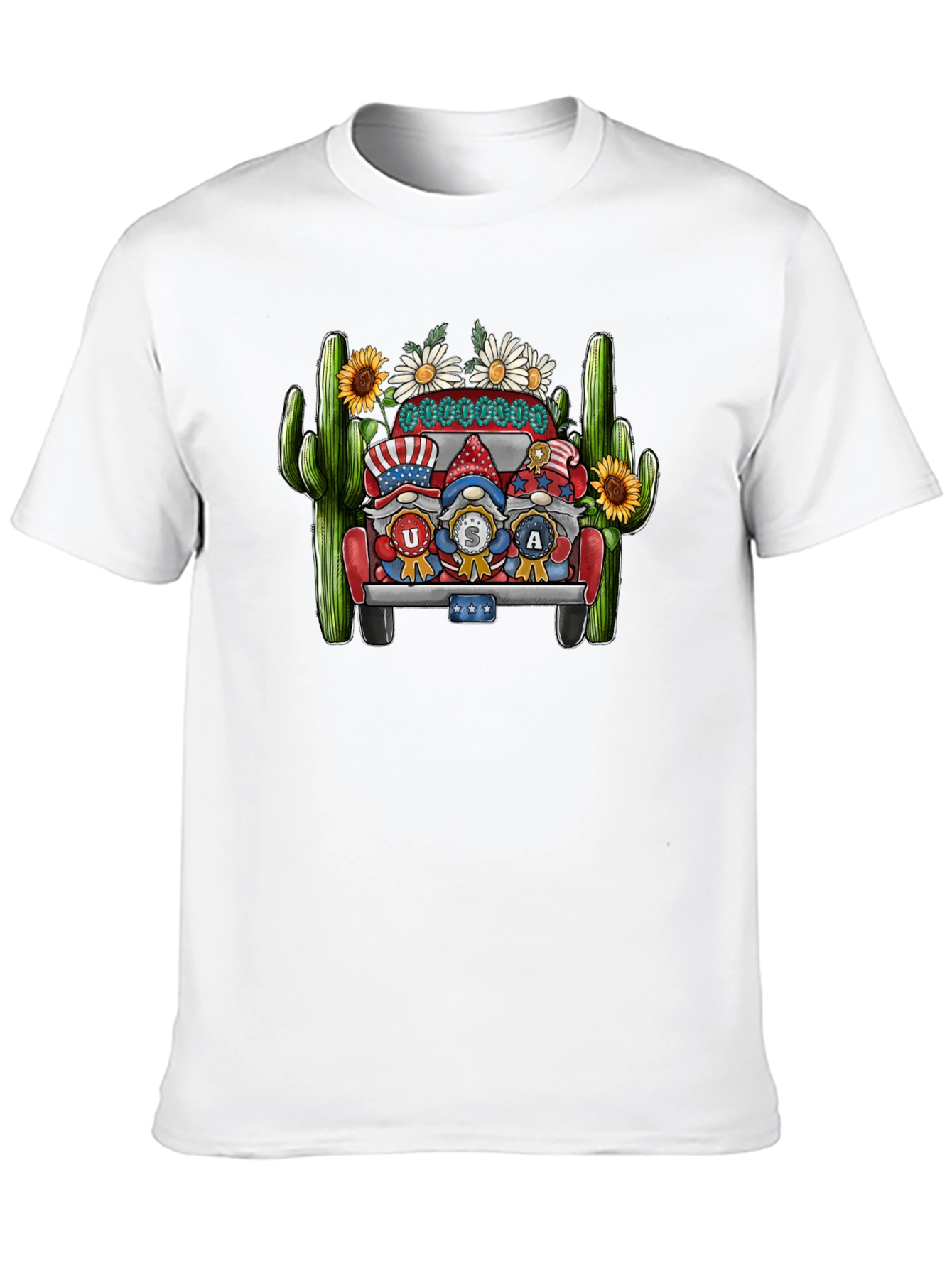 USA Gnomes Truck Graphic Tee