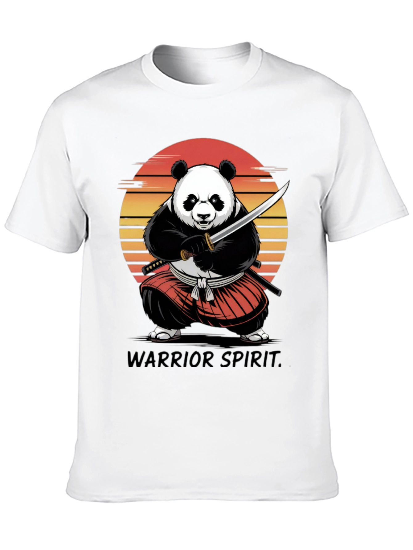 Panda Samurai Warrior T-Shirt