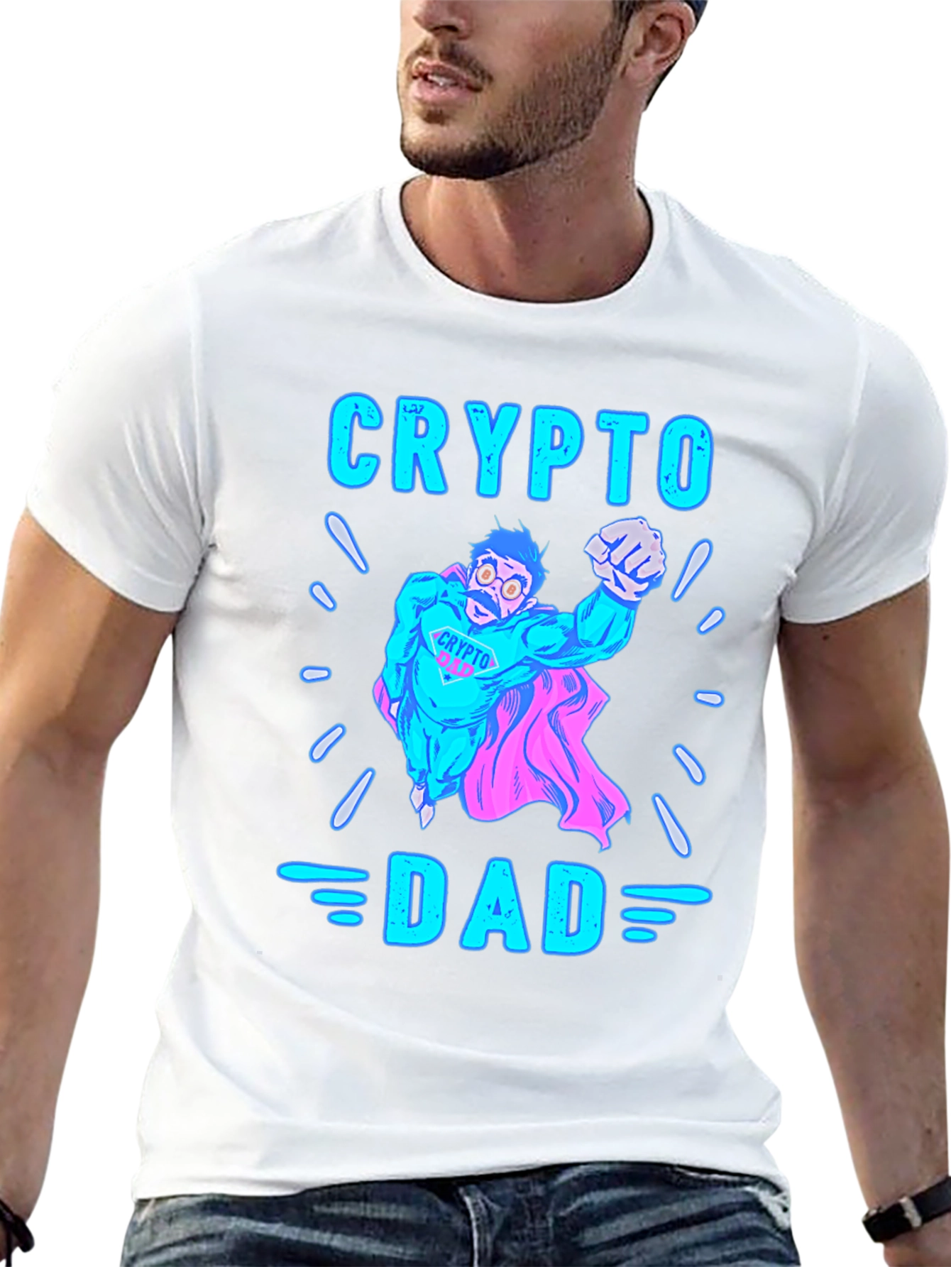 Crypto Dad T-Shirt - Super Dad Tee