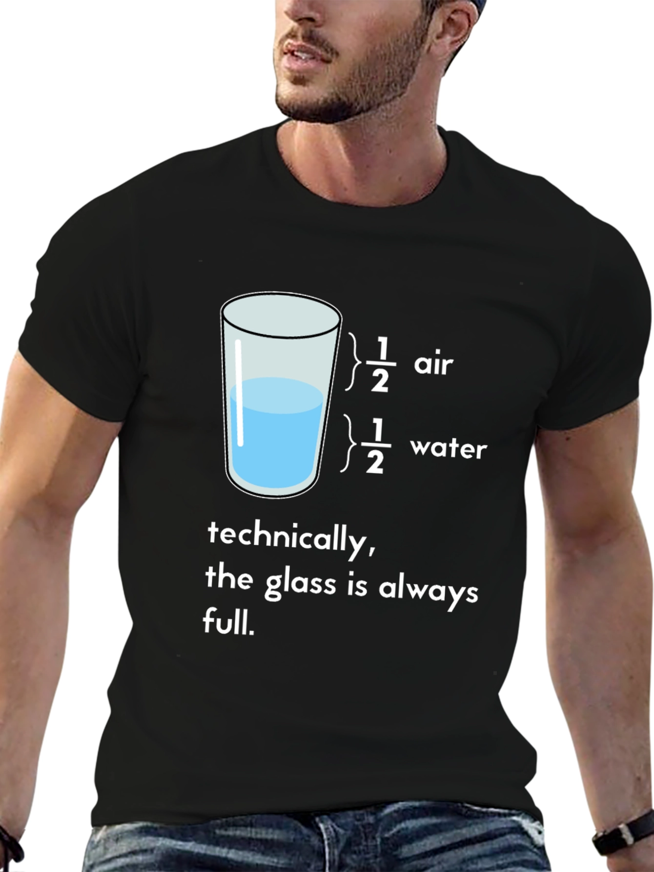 Always Full Glass T-Shirt