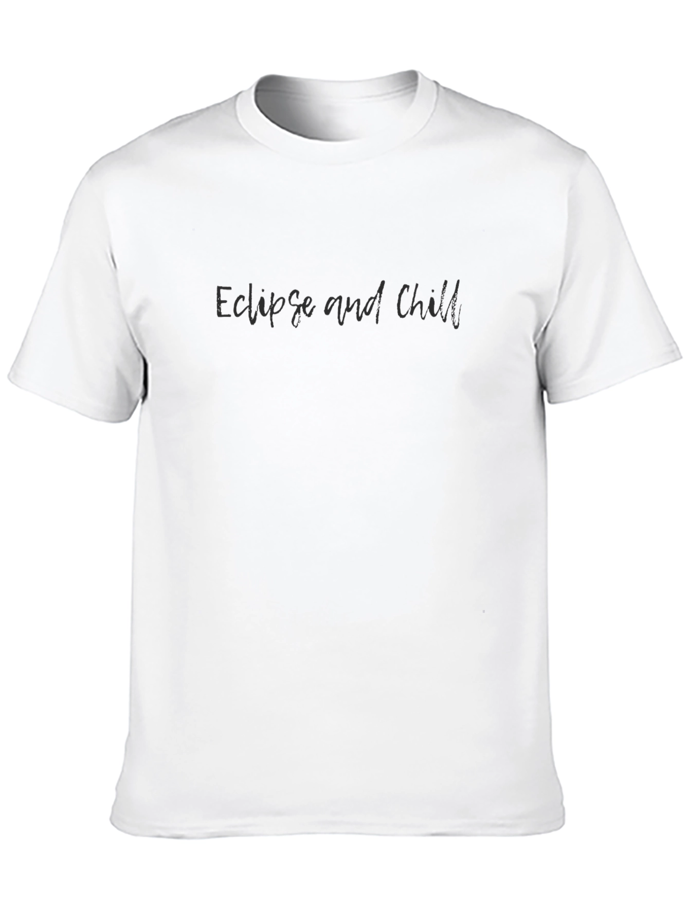 Eclipse and Chill Black T-Shirt