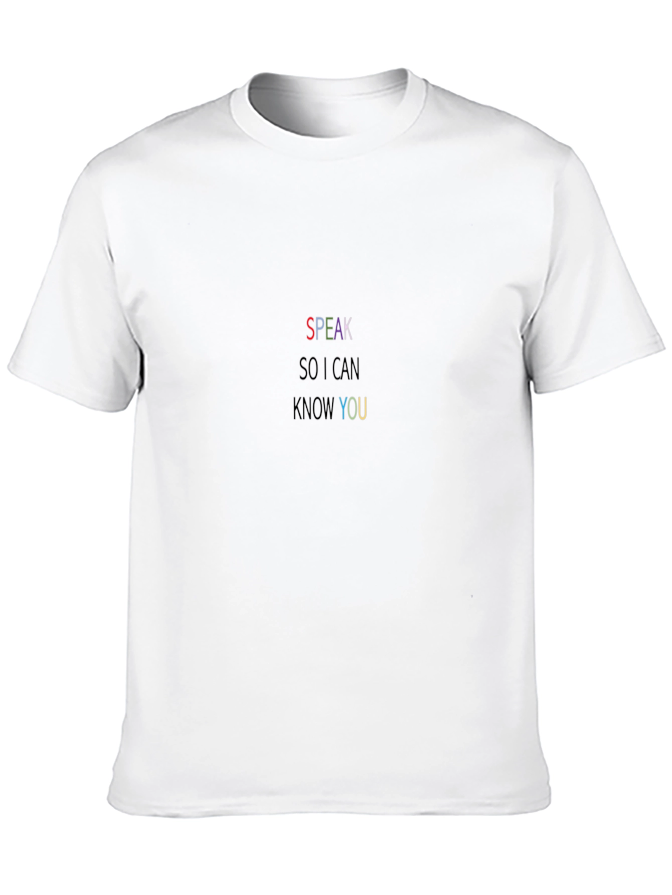 Speak So I Can Know You - Graphic Tee