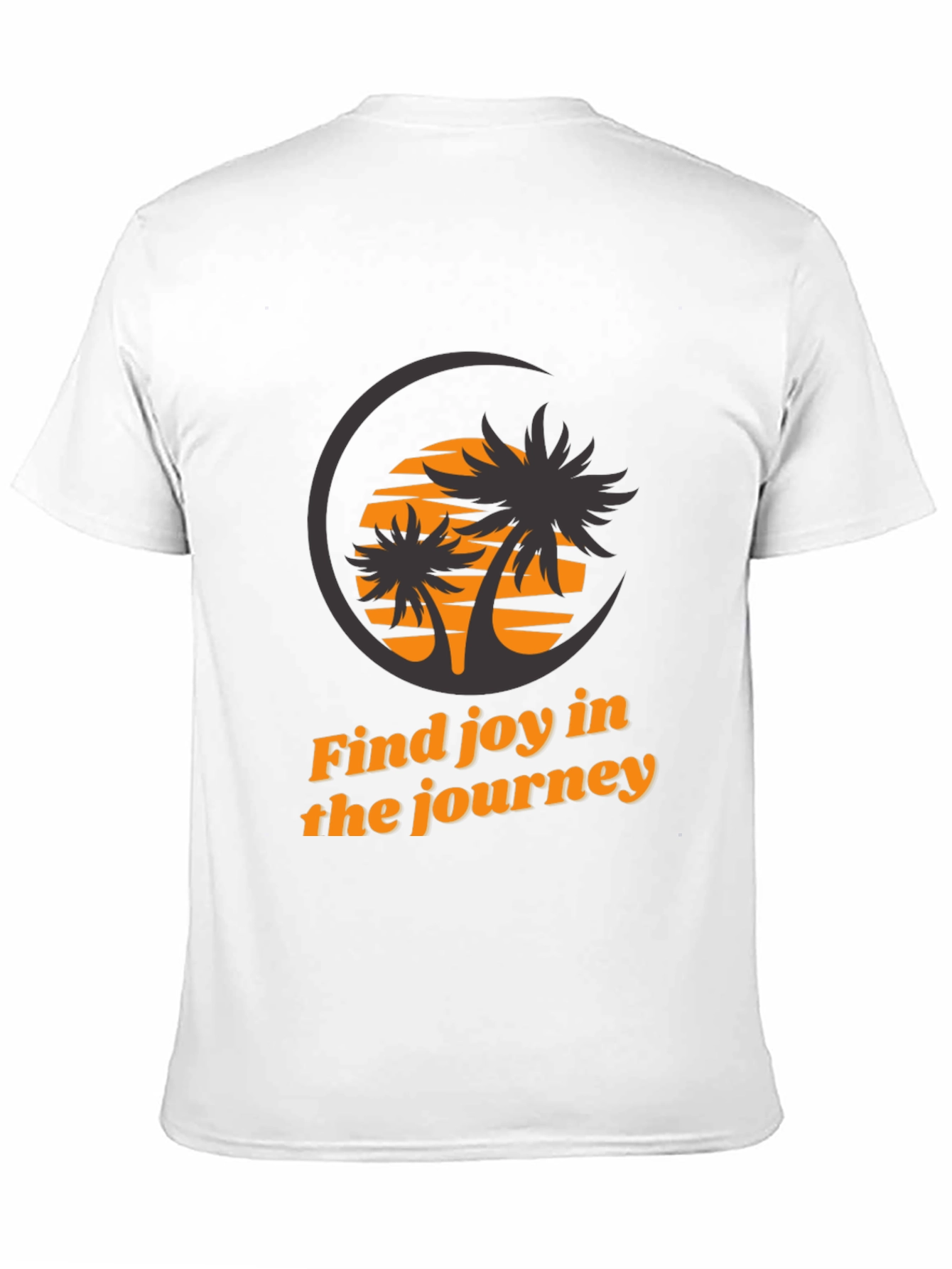 Find Joy Black Graphic Tee