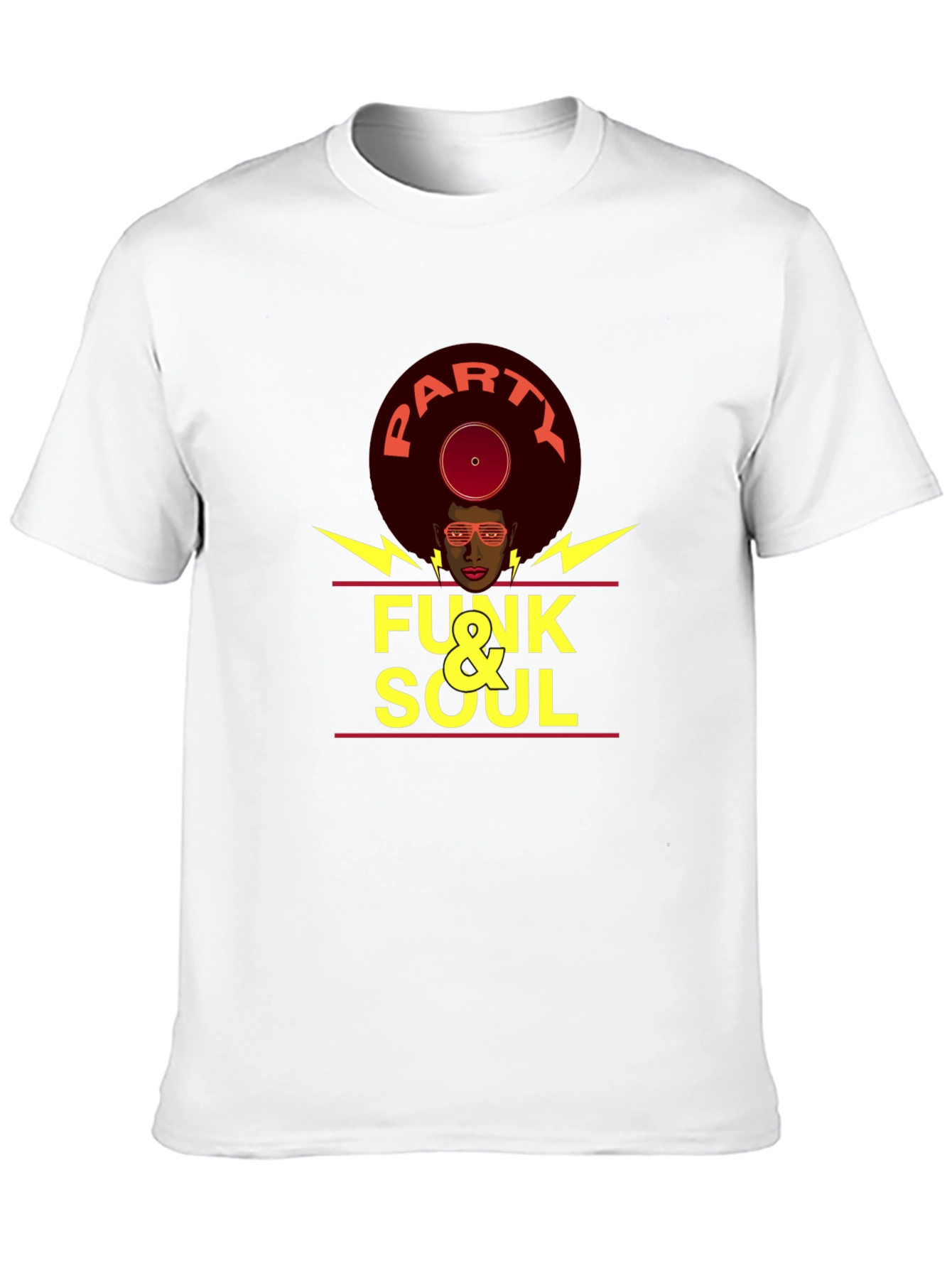 Funk & Soul Party T-Shirt - Groovy Retro Design