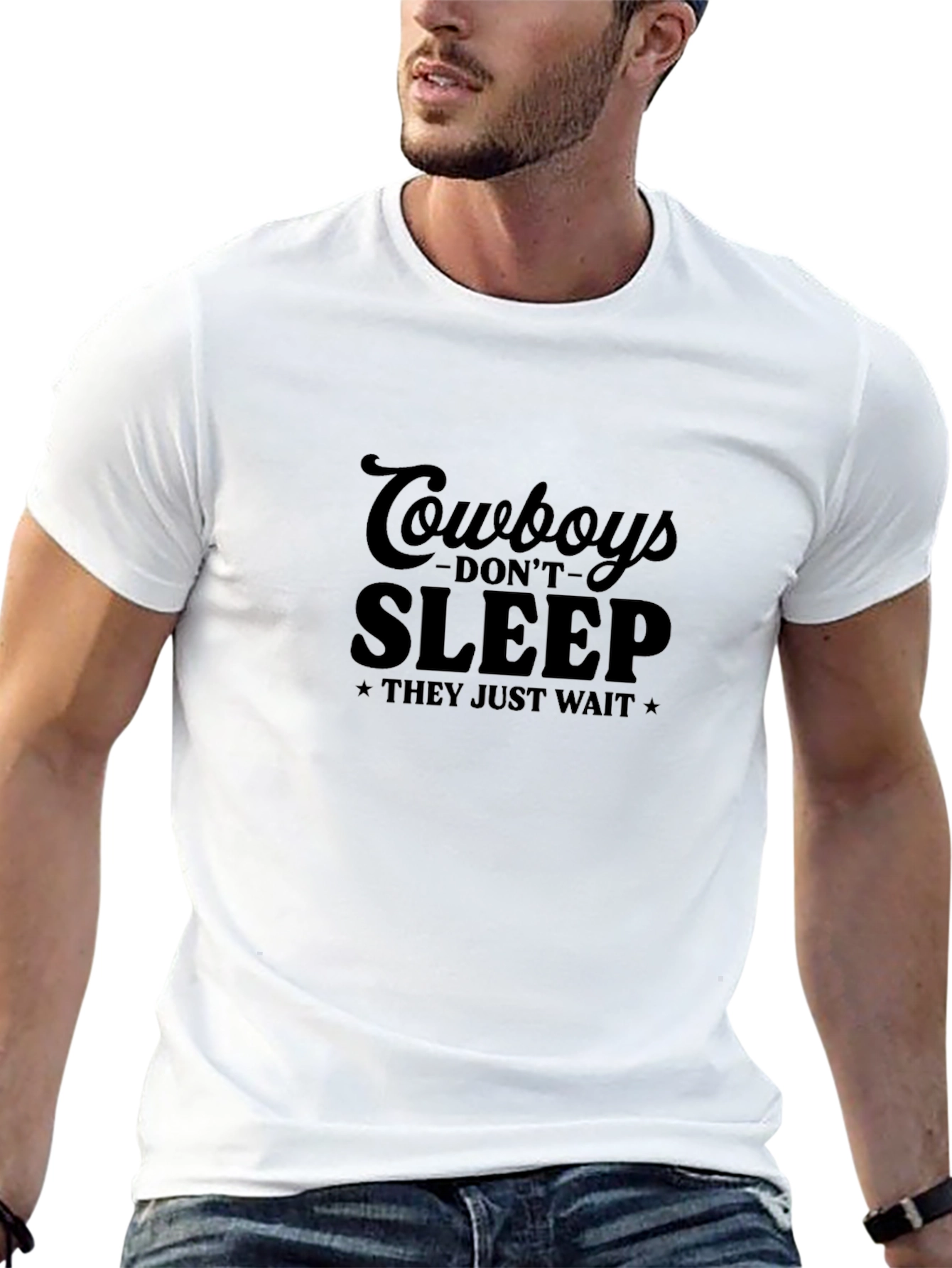 Cowboys Dont Sleep T-Shirt - Western Style Tee