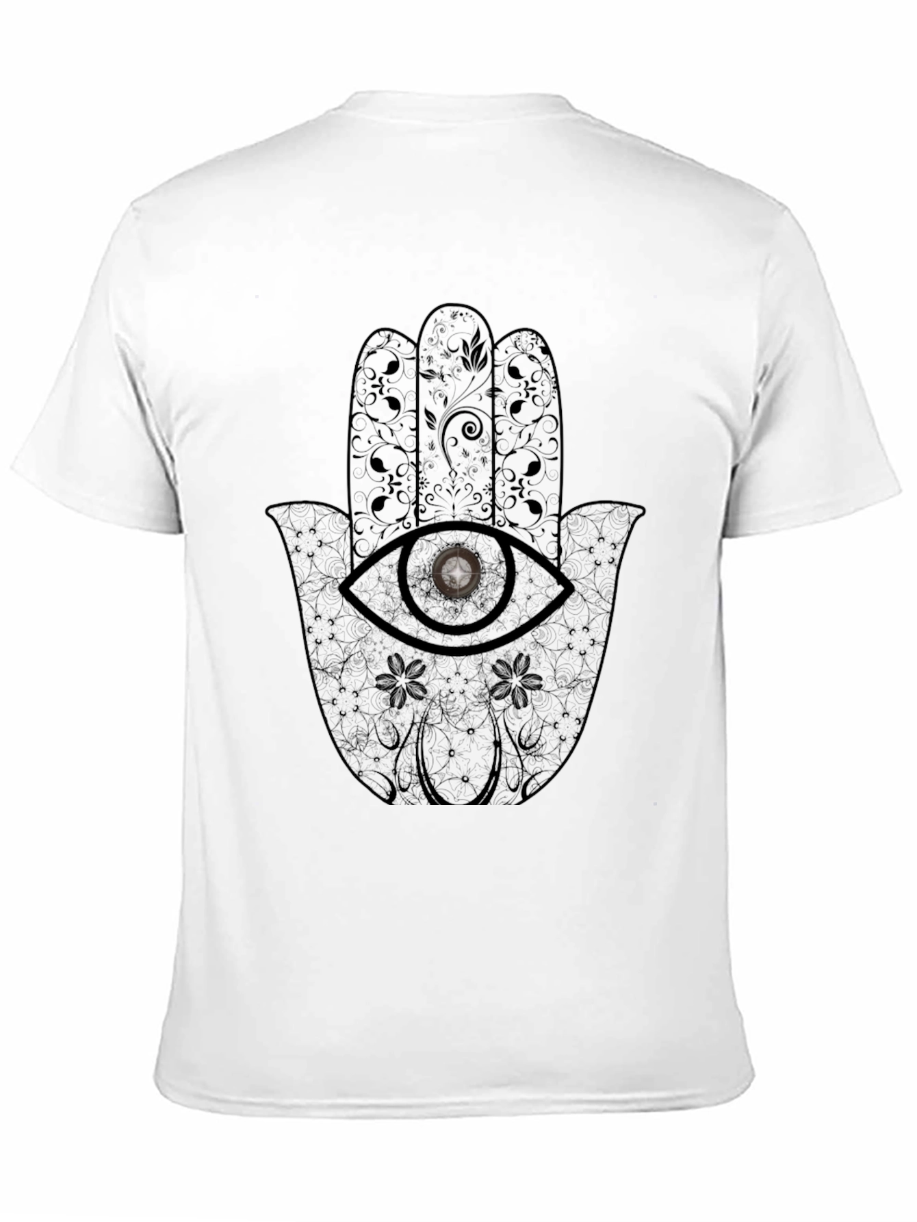 Hamsa Hand Graphic Print T-Shirt
