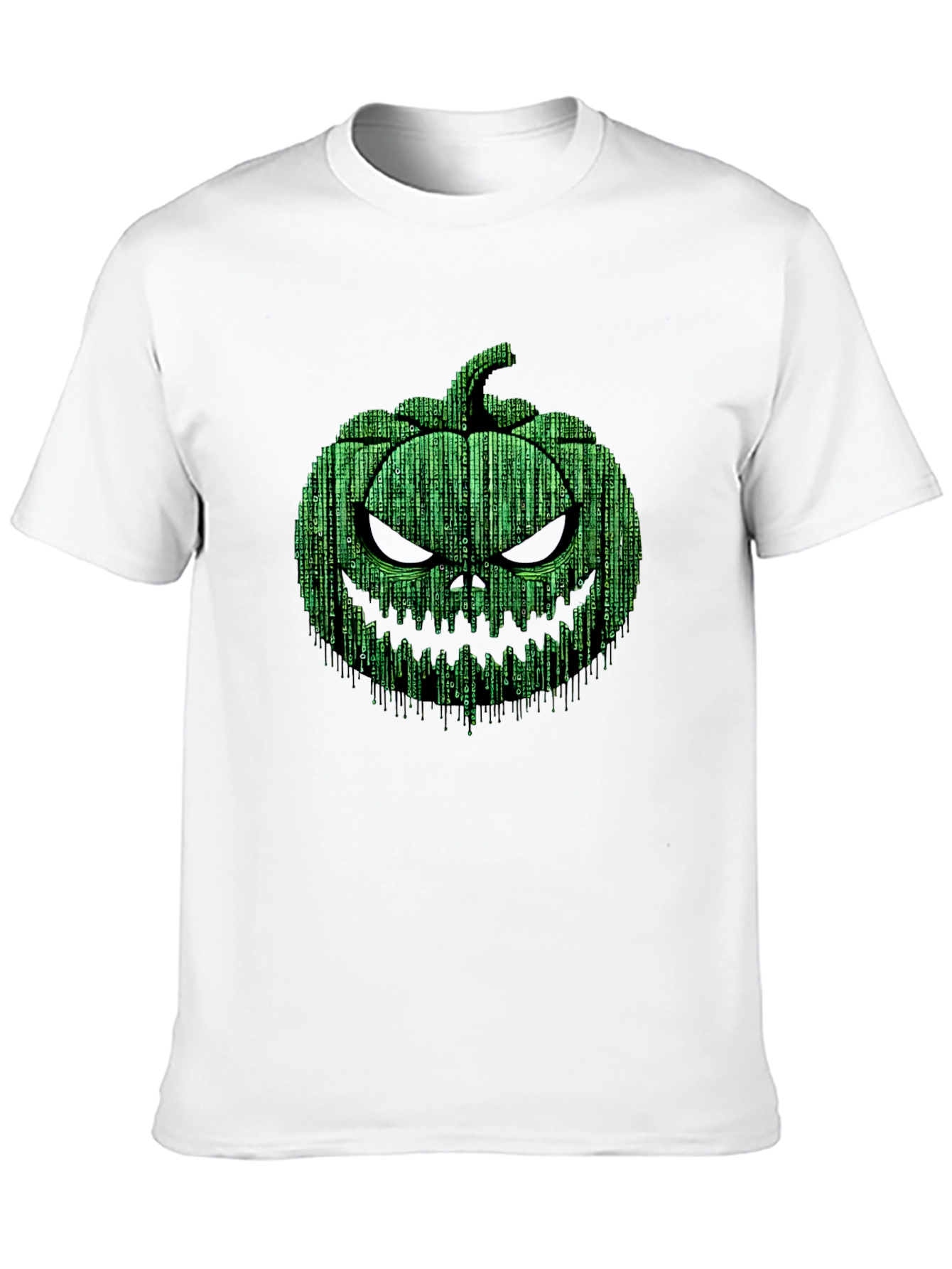 Halloween Matrix Pumpkin T-Shirt