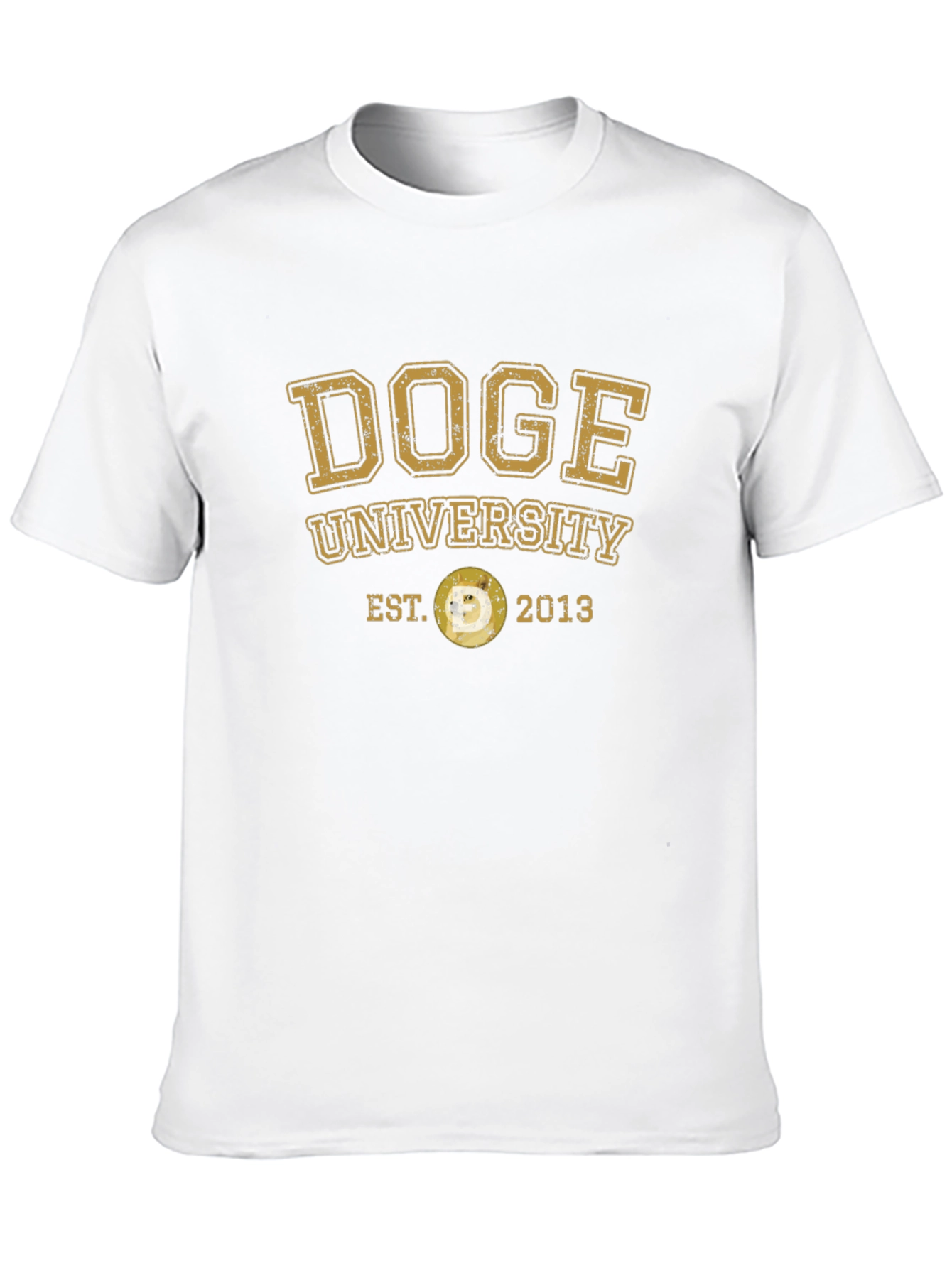 Doge University Black T-Shirt