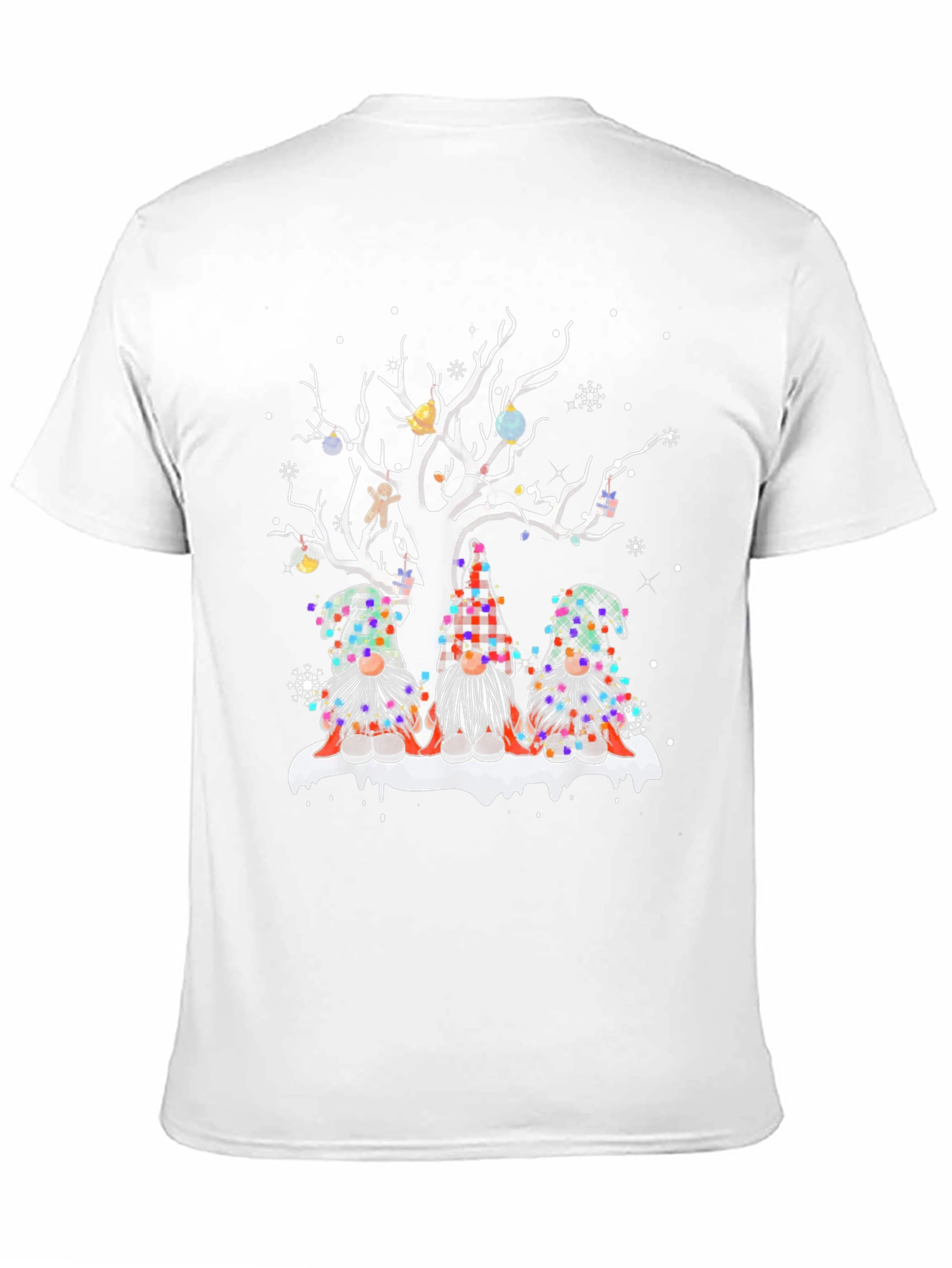 Festive Gnome Christmas Tree T-Shirt