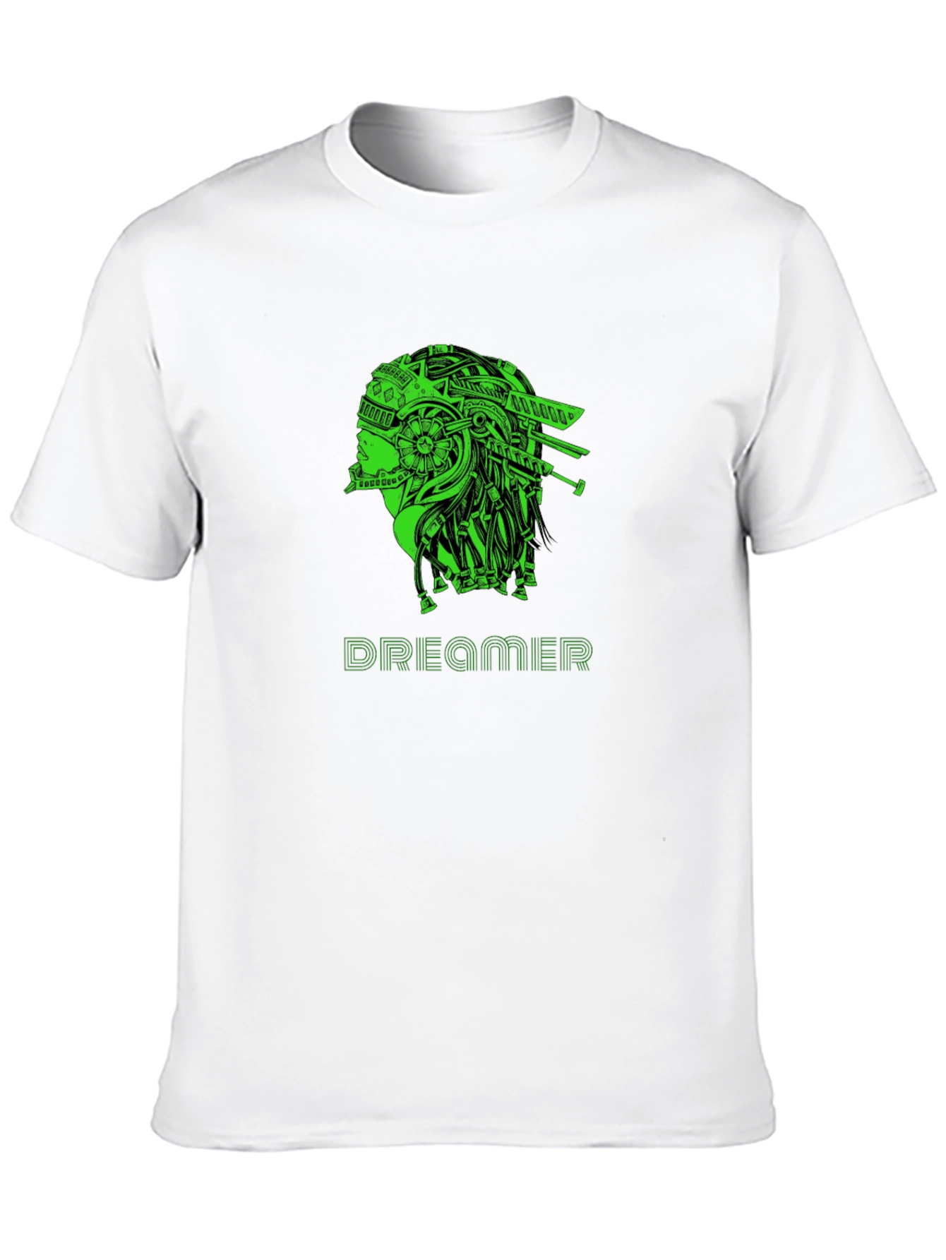 Dreamer Graphic T-Shirt - Black Crew Neck Tee