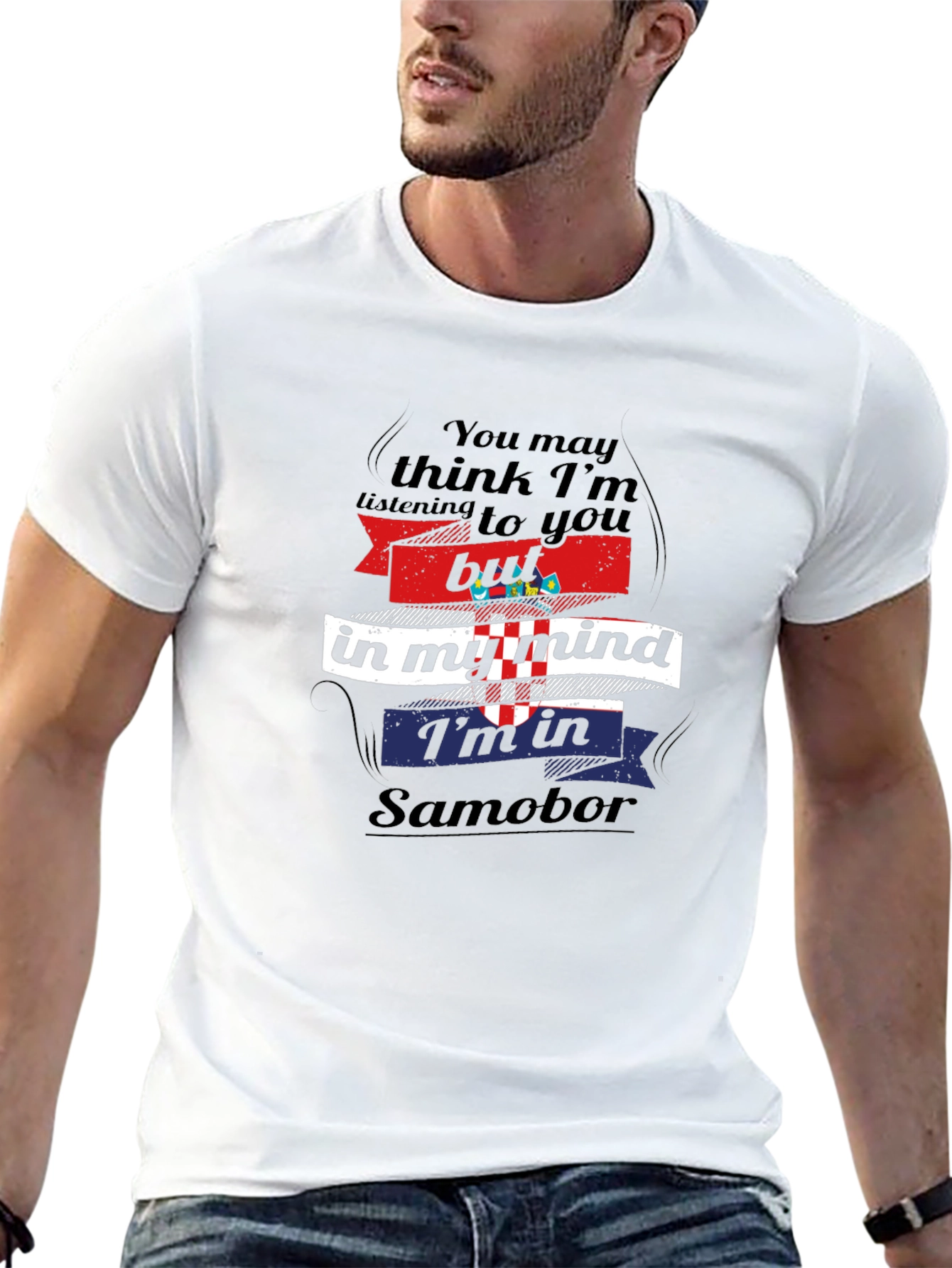 Samobor Croatia T-Shirt - Novelty Travel Tee