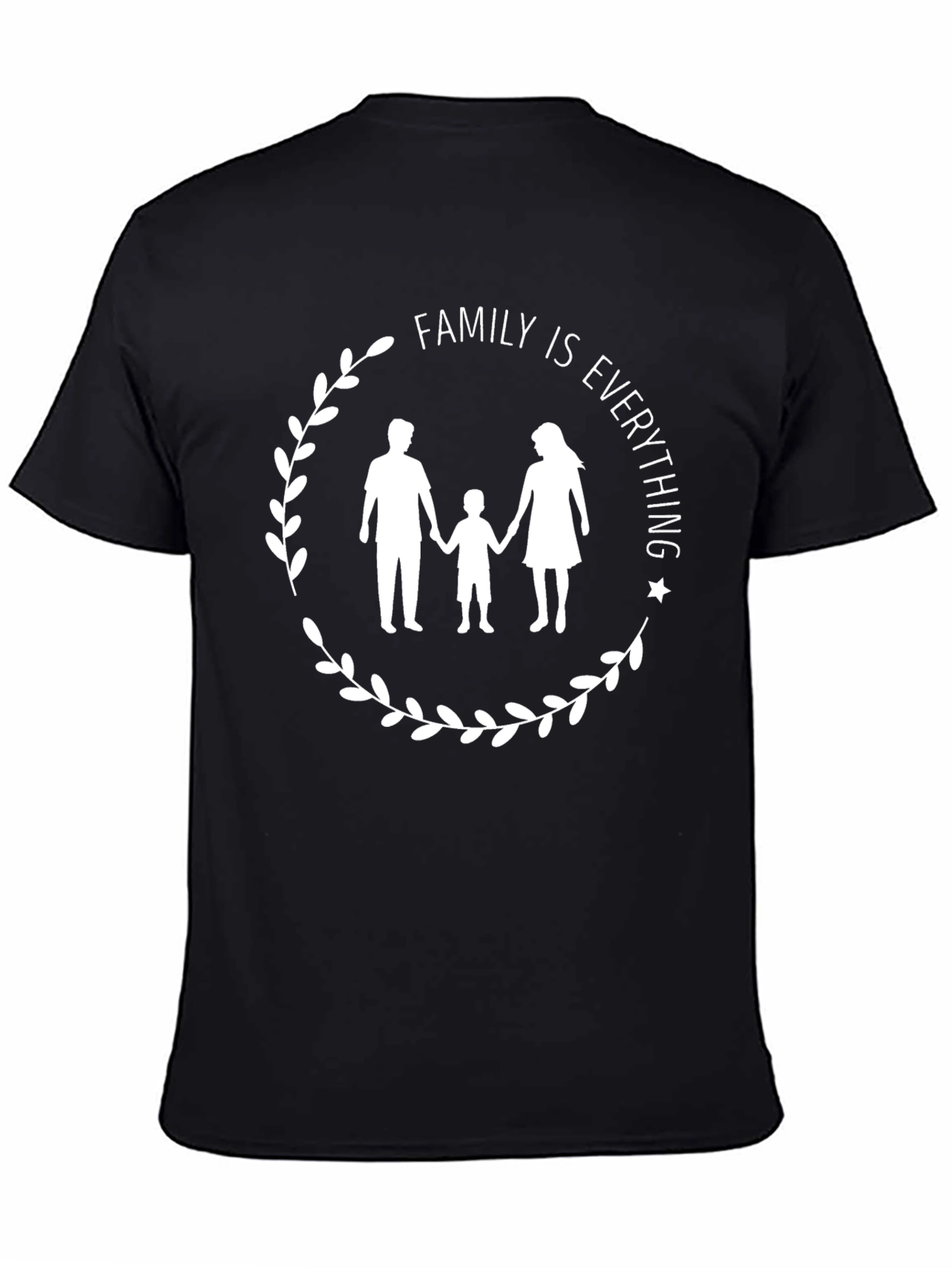 Family Is Everything Graphic Tee - Black