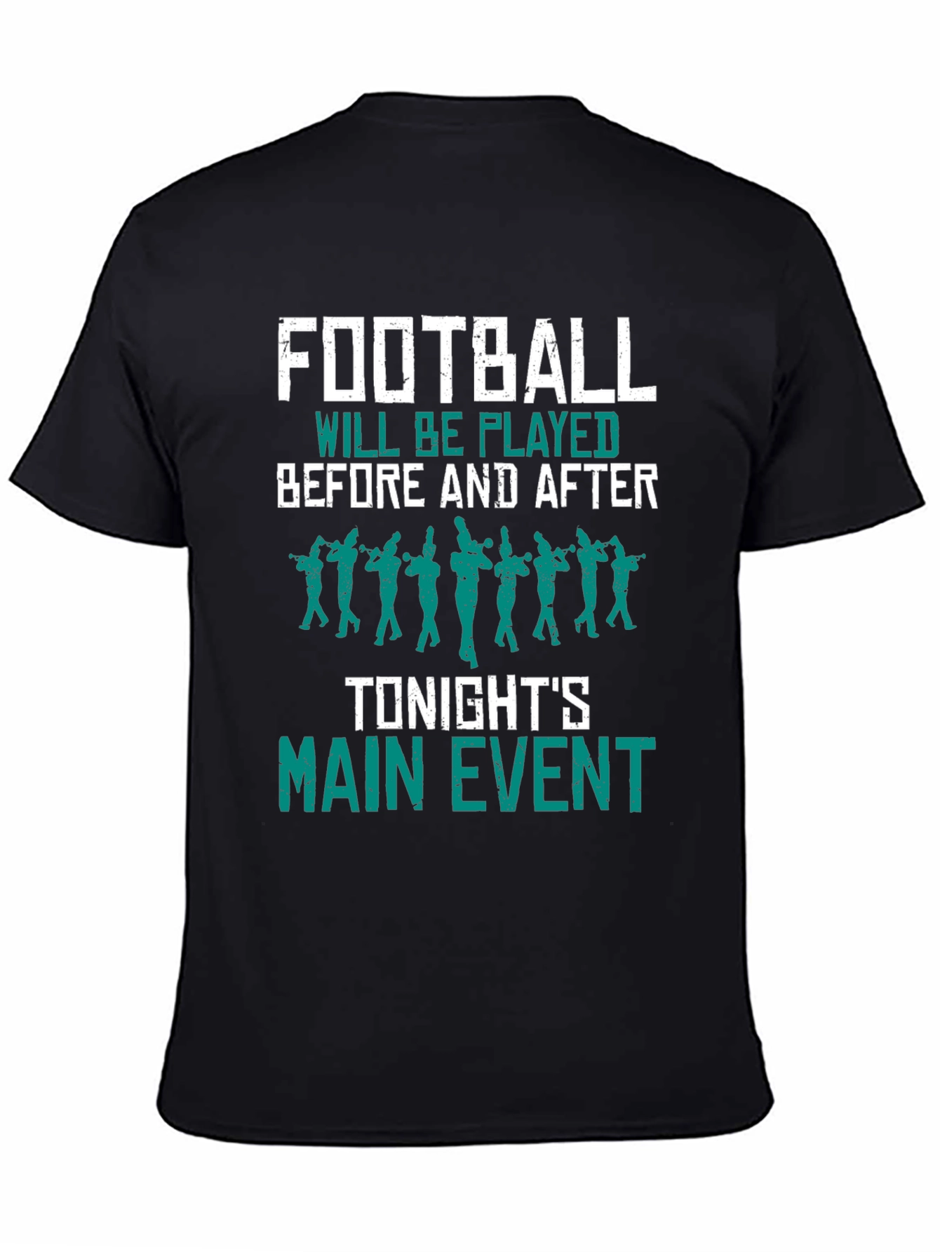 Football Game Day T-Shirt - Marching Band Design