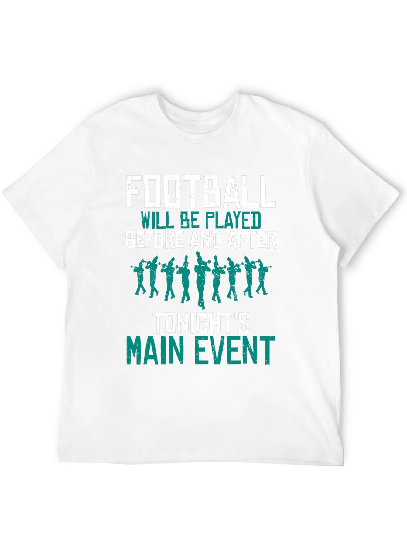 Football Game Day T-Shirt - Marching Band Design