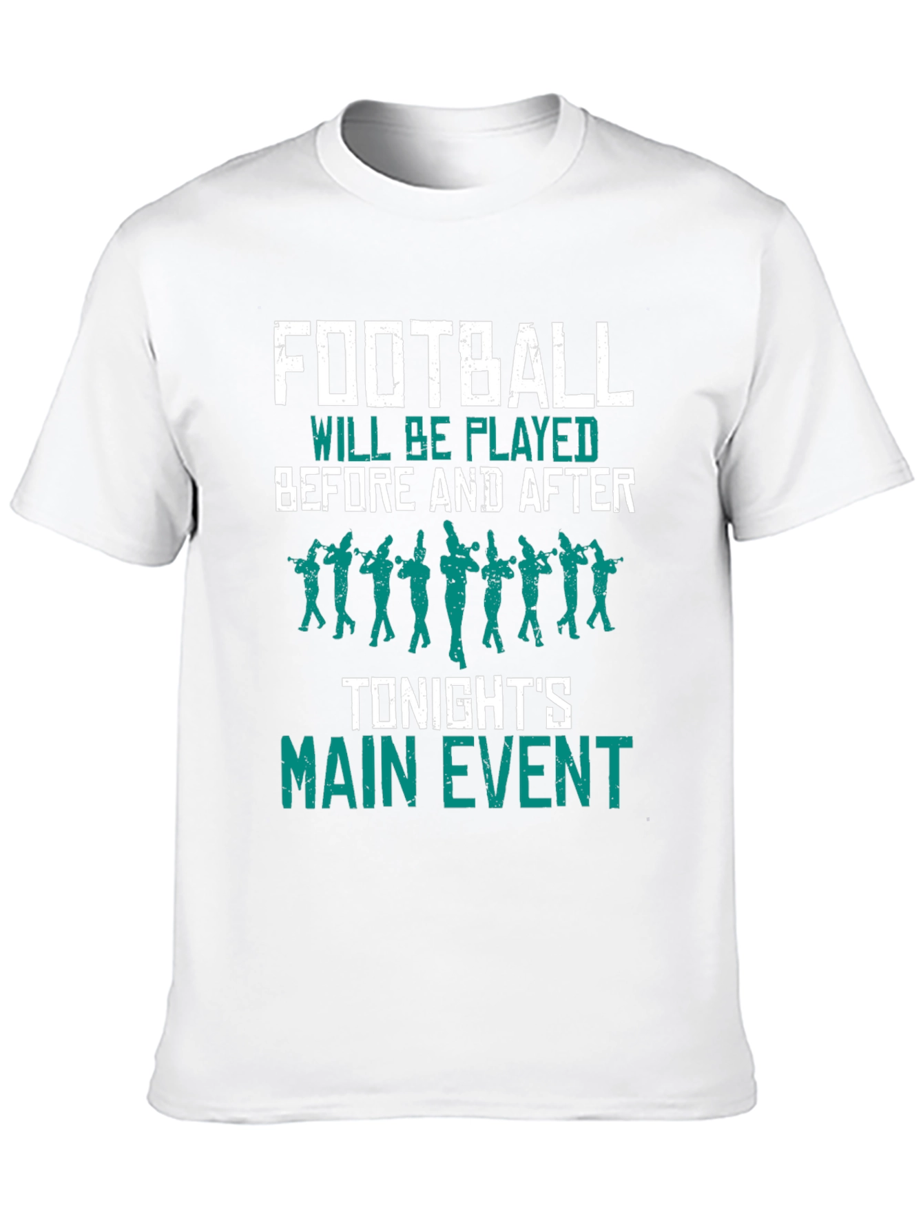 Football Game Day T-Shirt - Marching Band Design