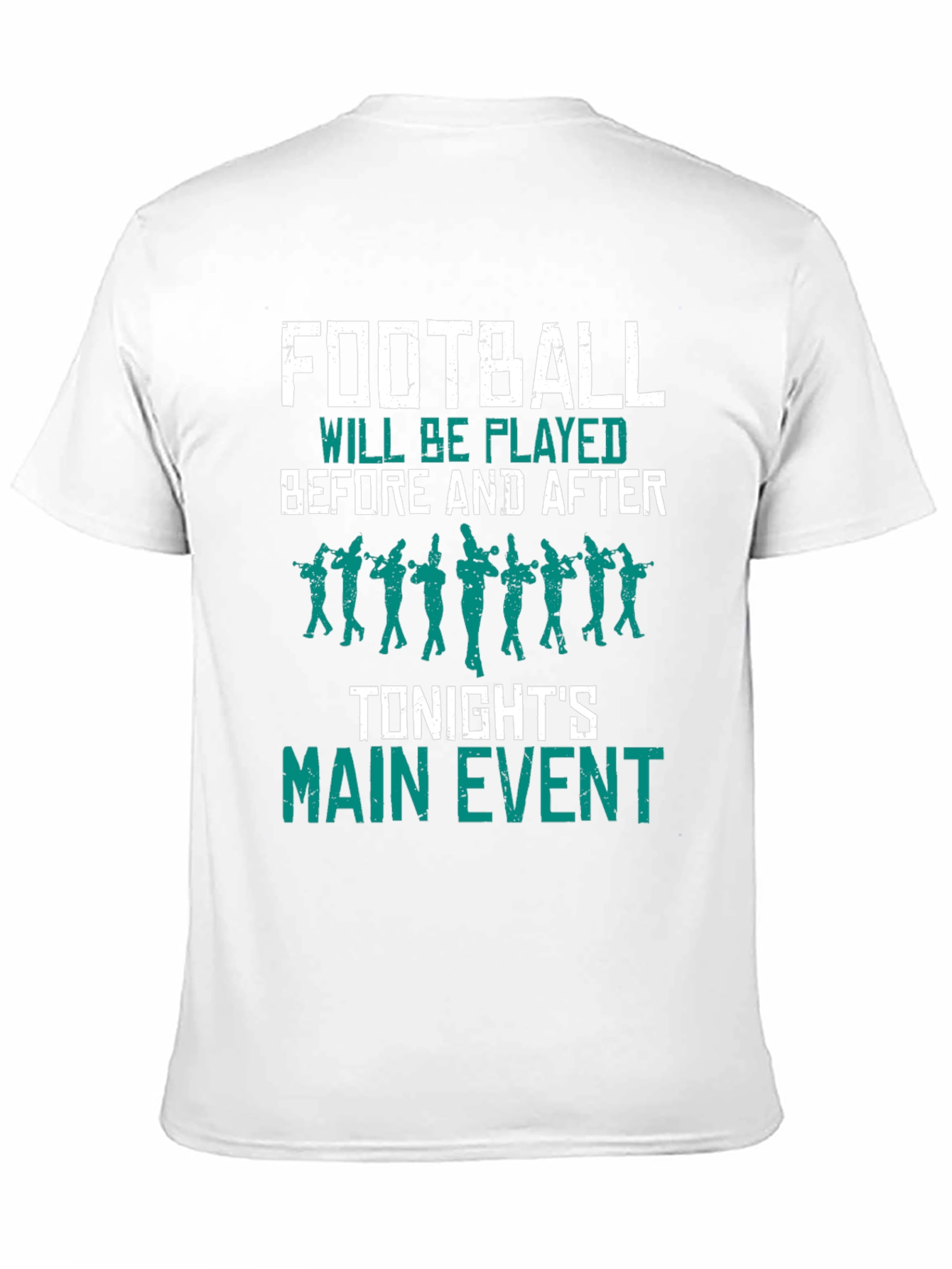 Football Game Day T-Shirt - Marching Band Design