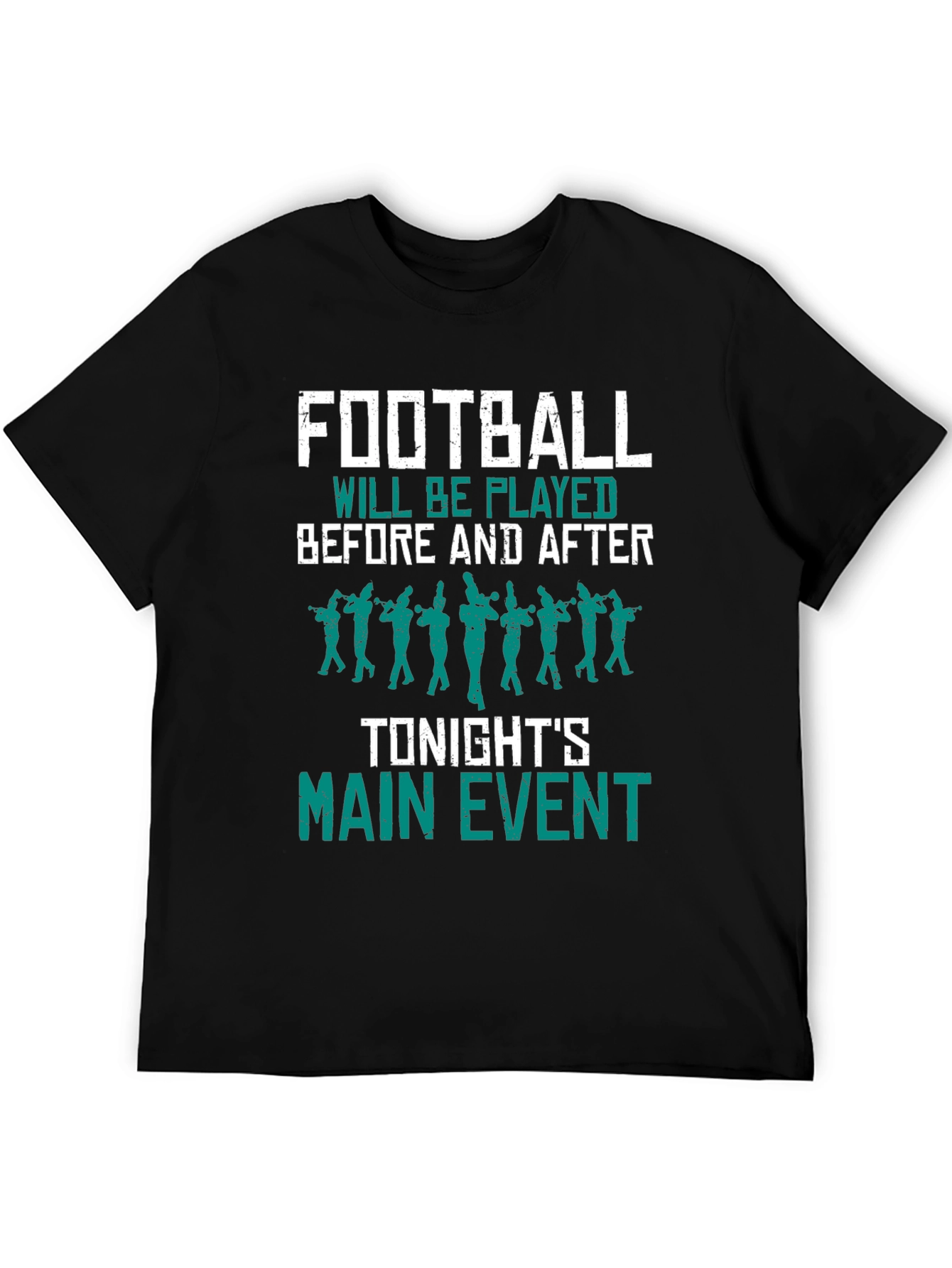 Football Game Day T-Shirt - Marching Band Design