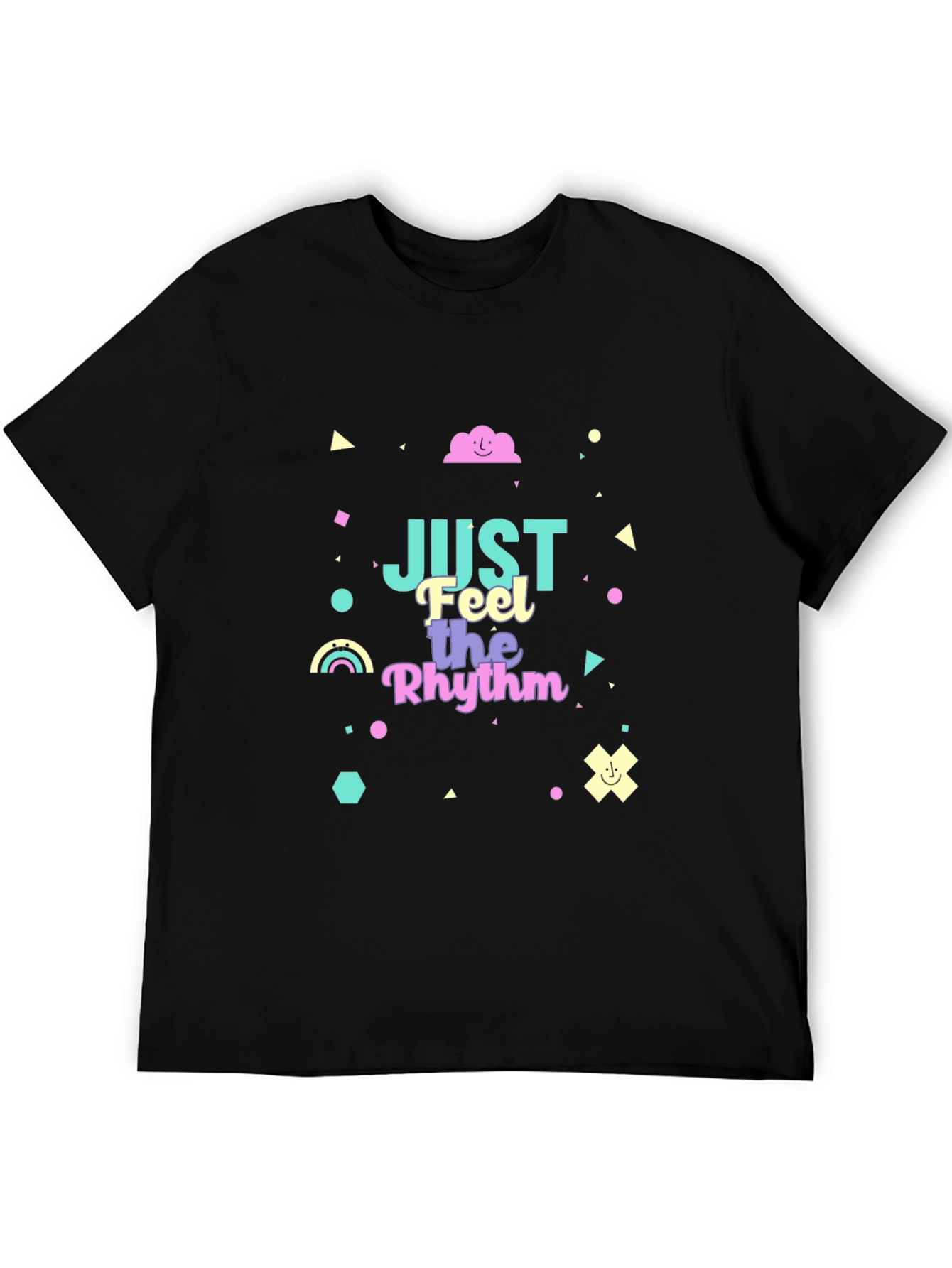 Just Feel the Rhythm Graphic T-Shirt