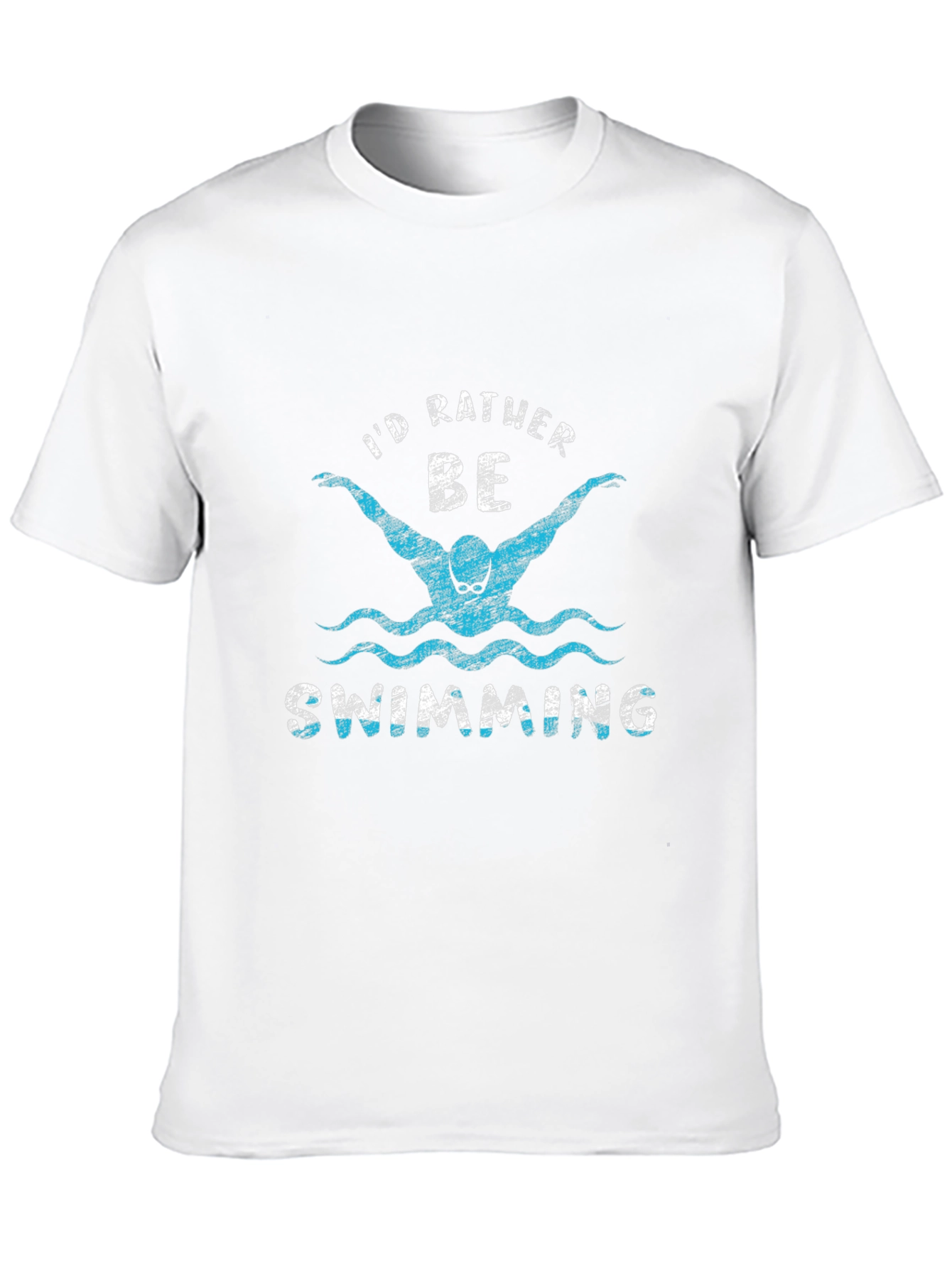 Id Rather Be Swimming Graphic Tee