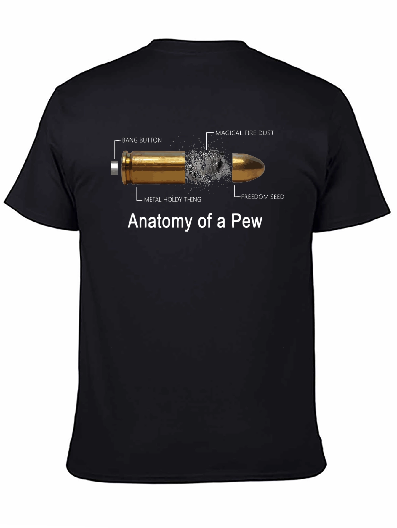 Anatomy of a Pew Funny T-Shirt