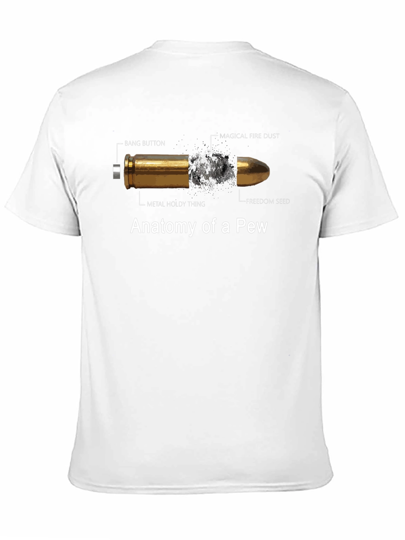 Anatomy of a Pew Funny T-Shirt