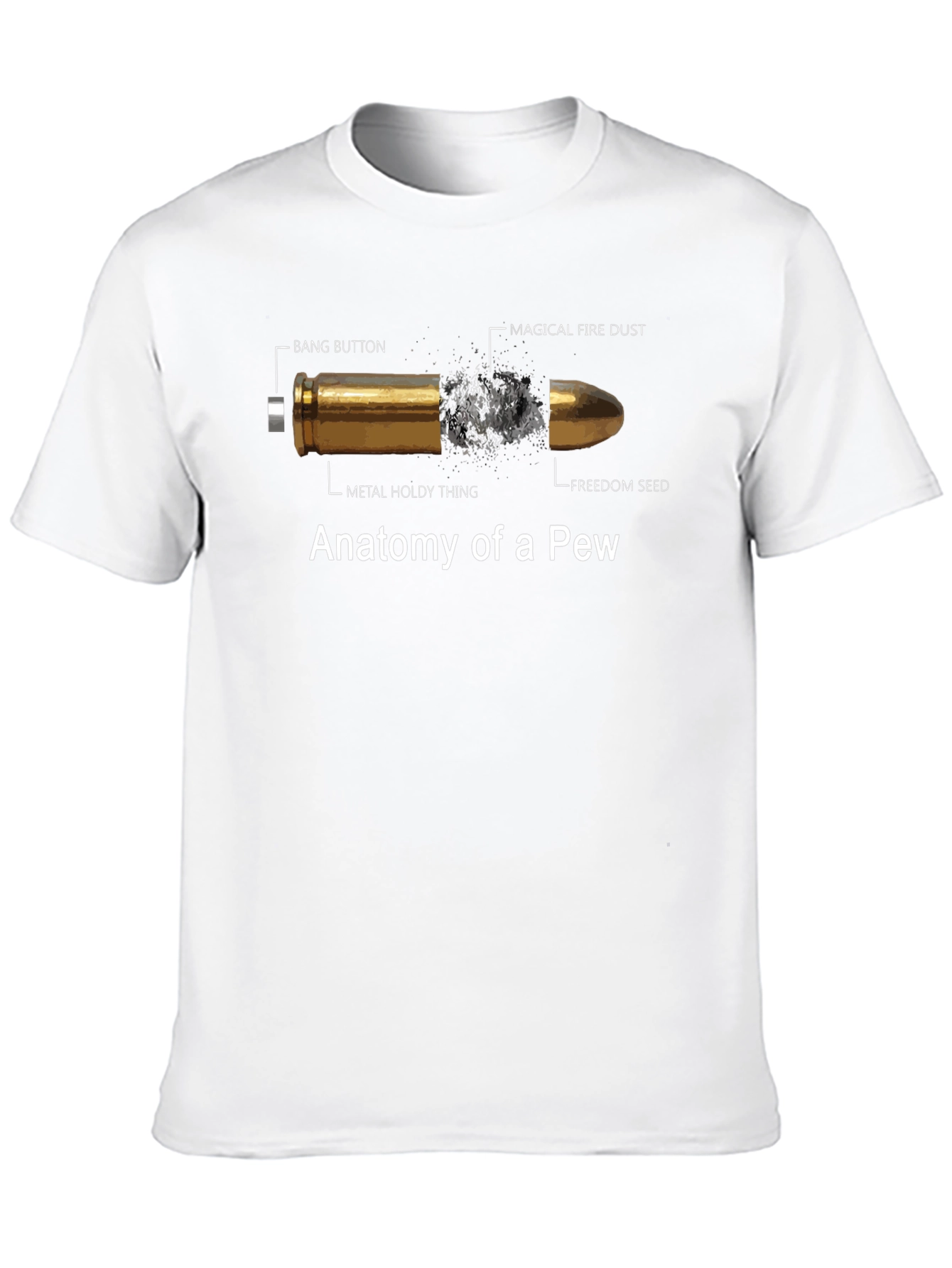 Anatomy of a Pew Funny T-Shirt