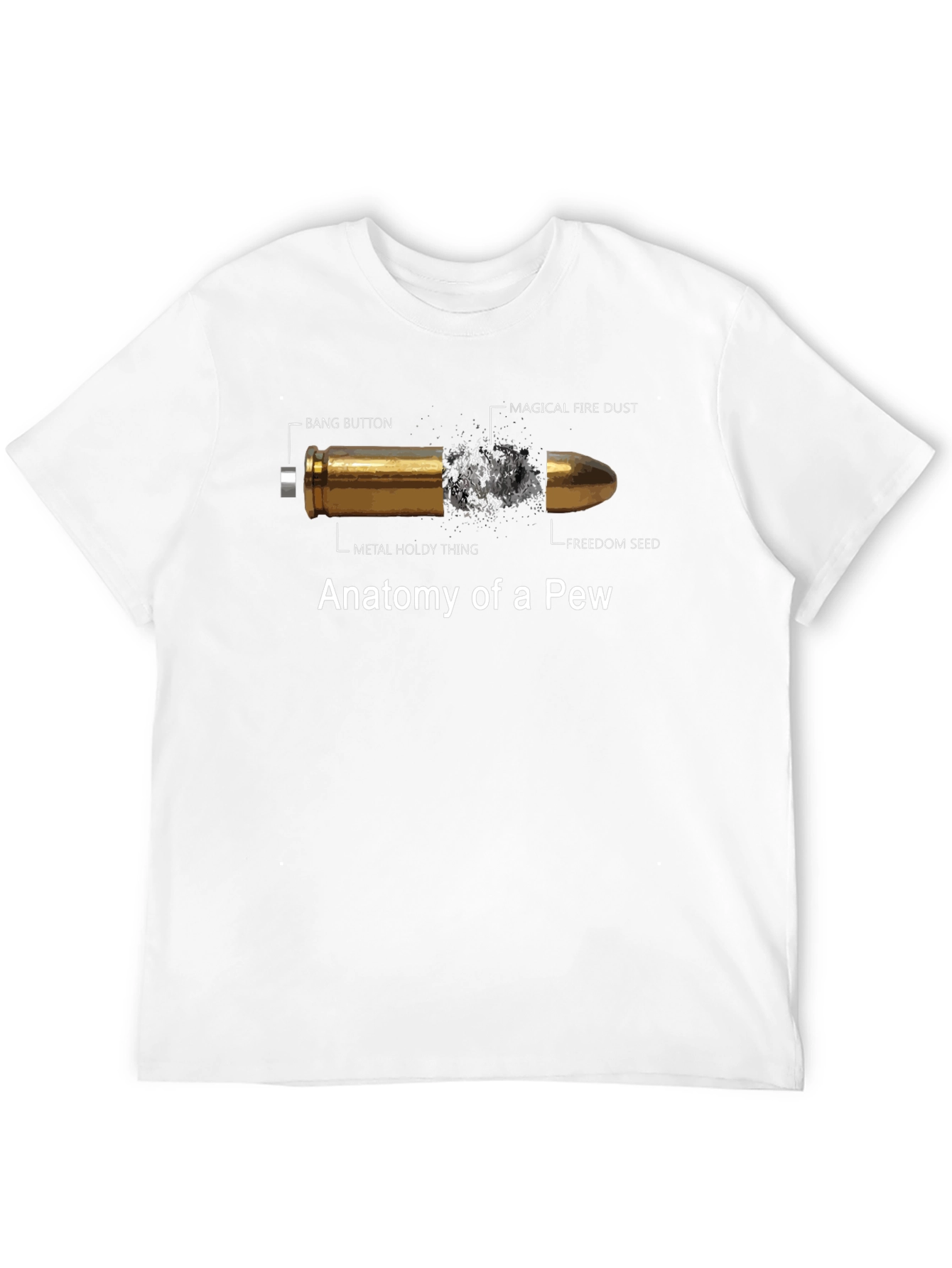 Anatomy of a Pew Funny T-Shirt