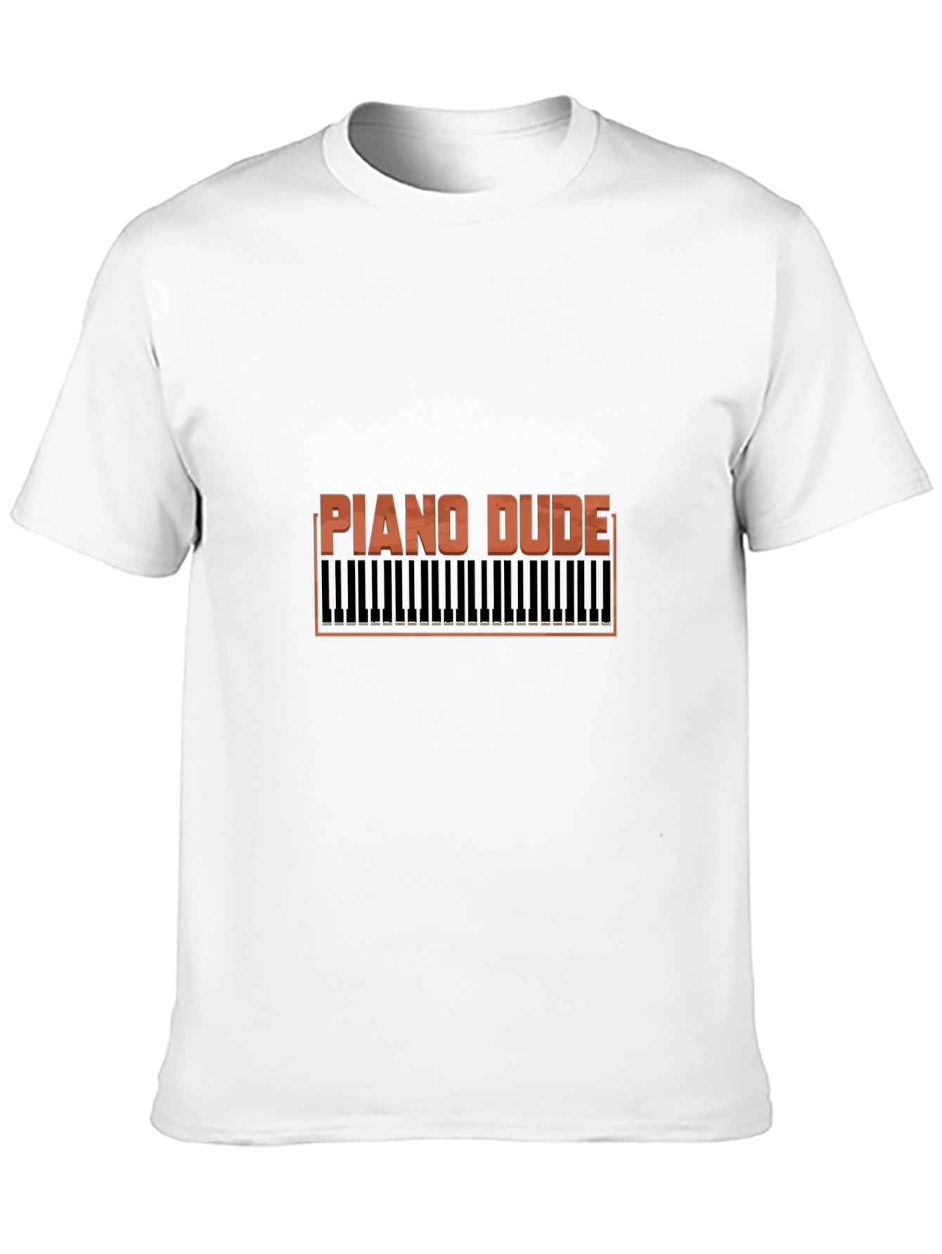 Piano Dude Graphic T-Shirt Musician Tee