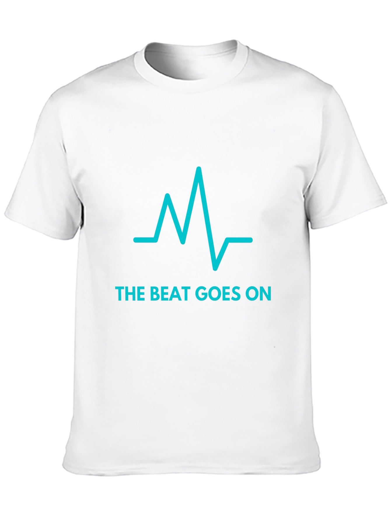 The Beat Goes On Black Graphic Tee