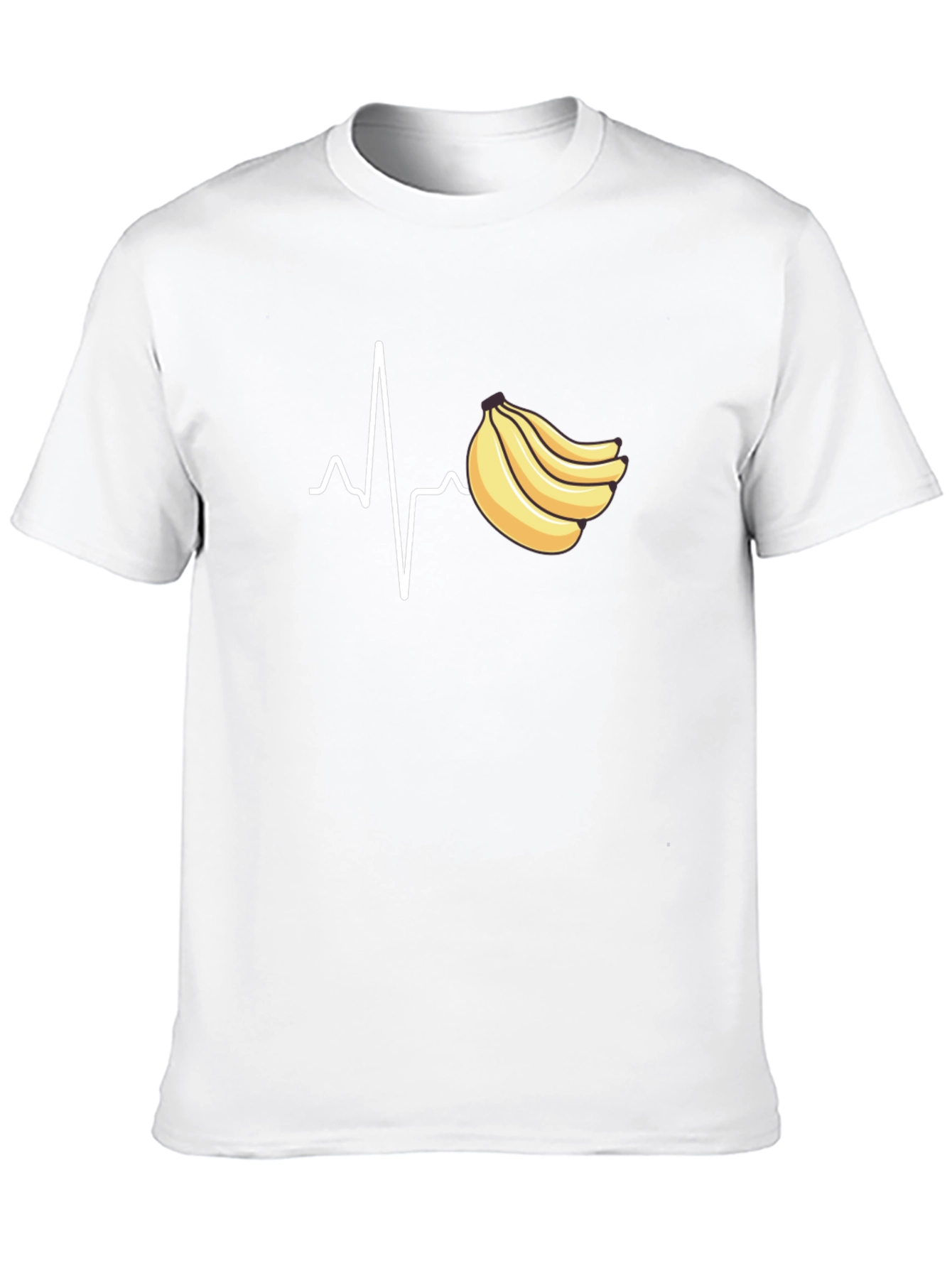 Banana Heartbeat Graphic Tee - Unisex