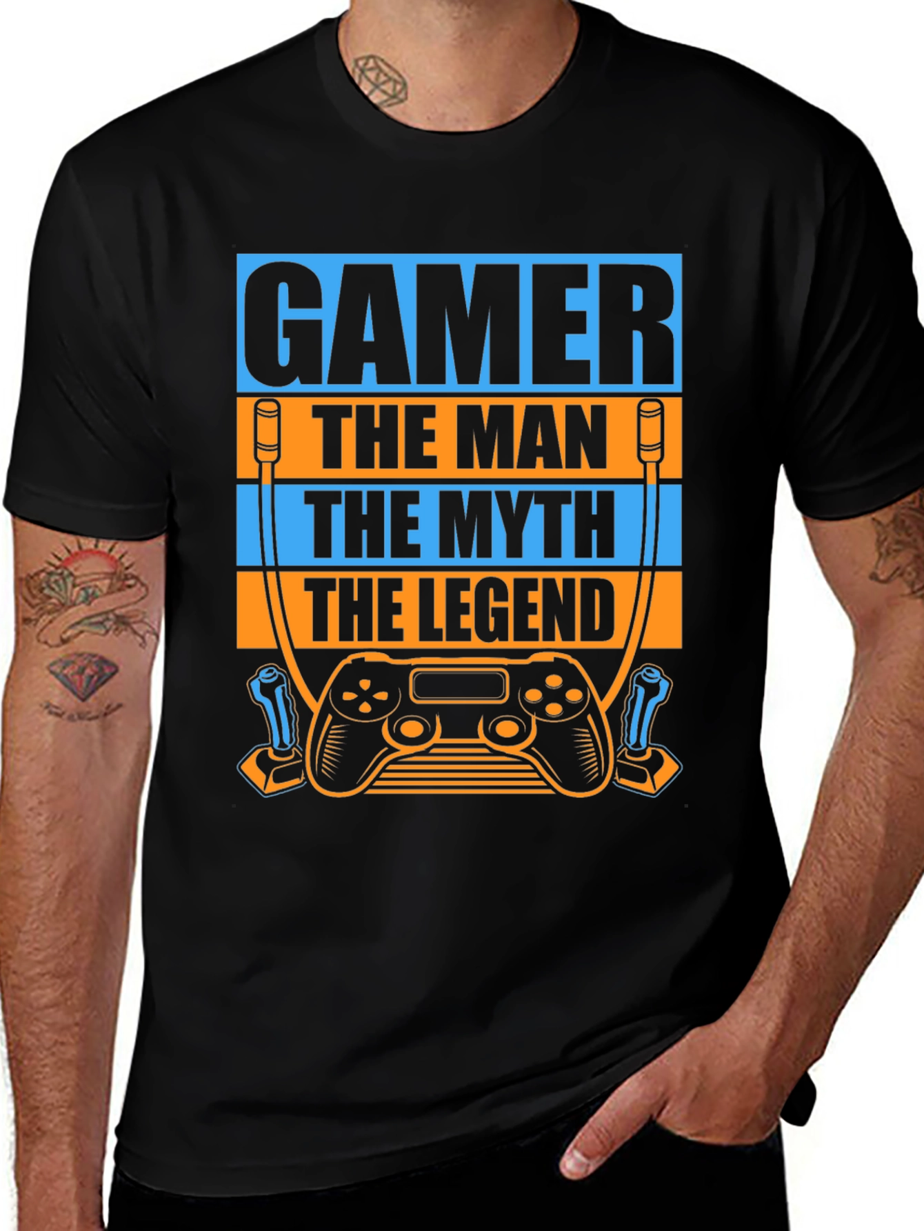 Gamer T-Shirt - The Man The Myth The Legend