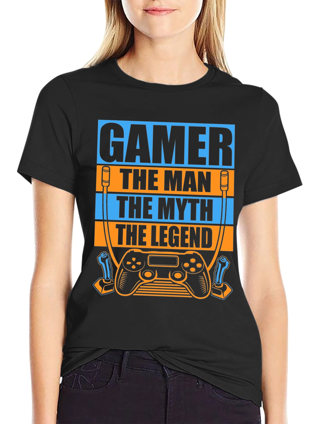 Gamer T-Shirt - The Man The Myth The Legend