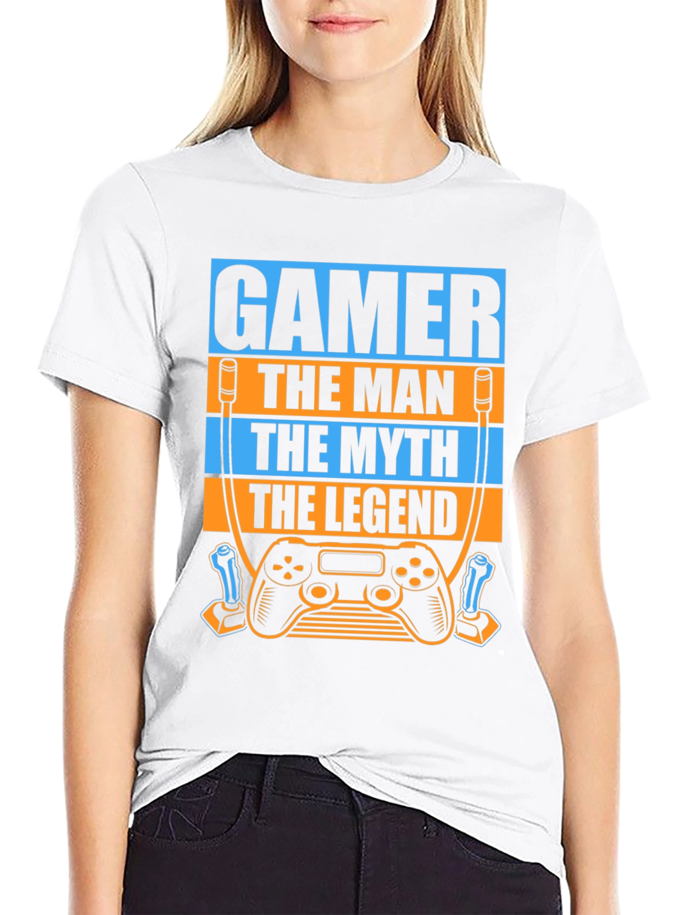 Gamer T-Shirt - The Man The Myth The Legend