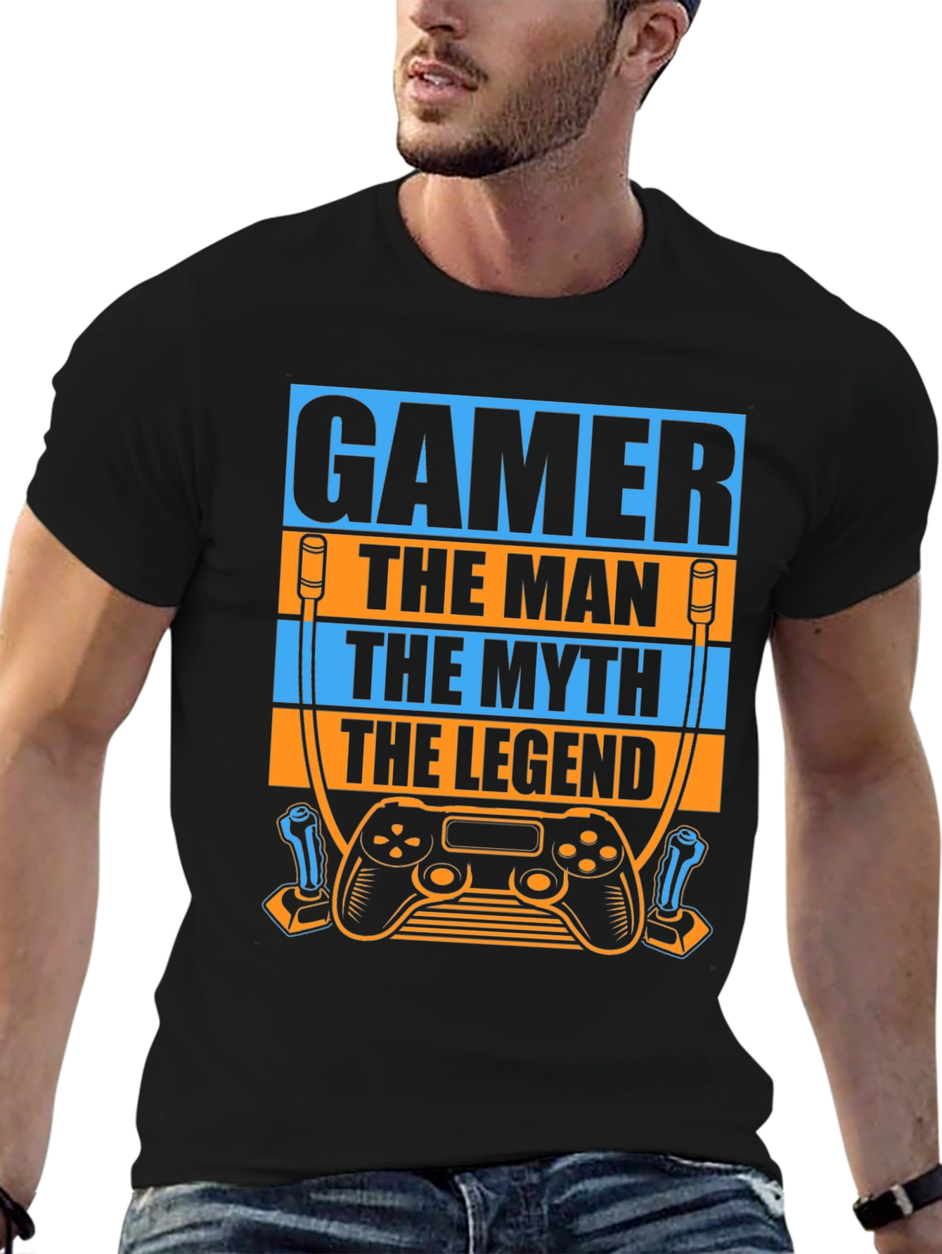 Gamer T-Shirt - The Man The Myth The Legend